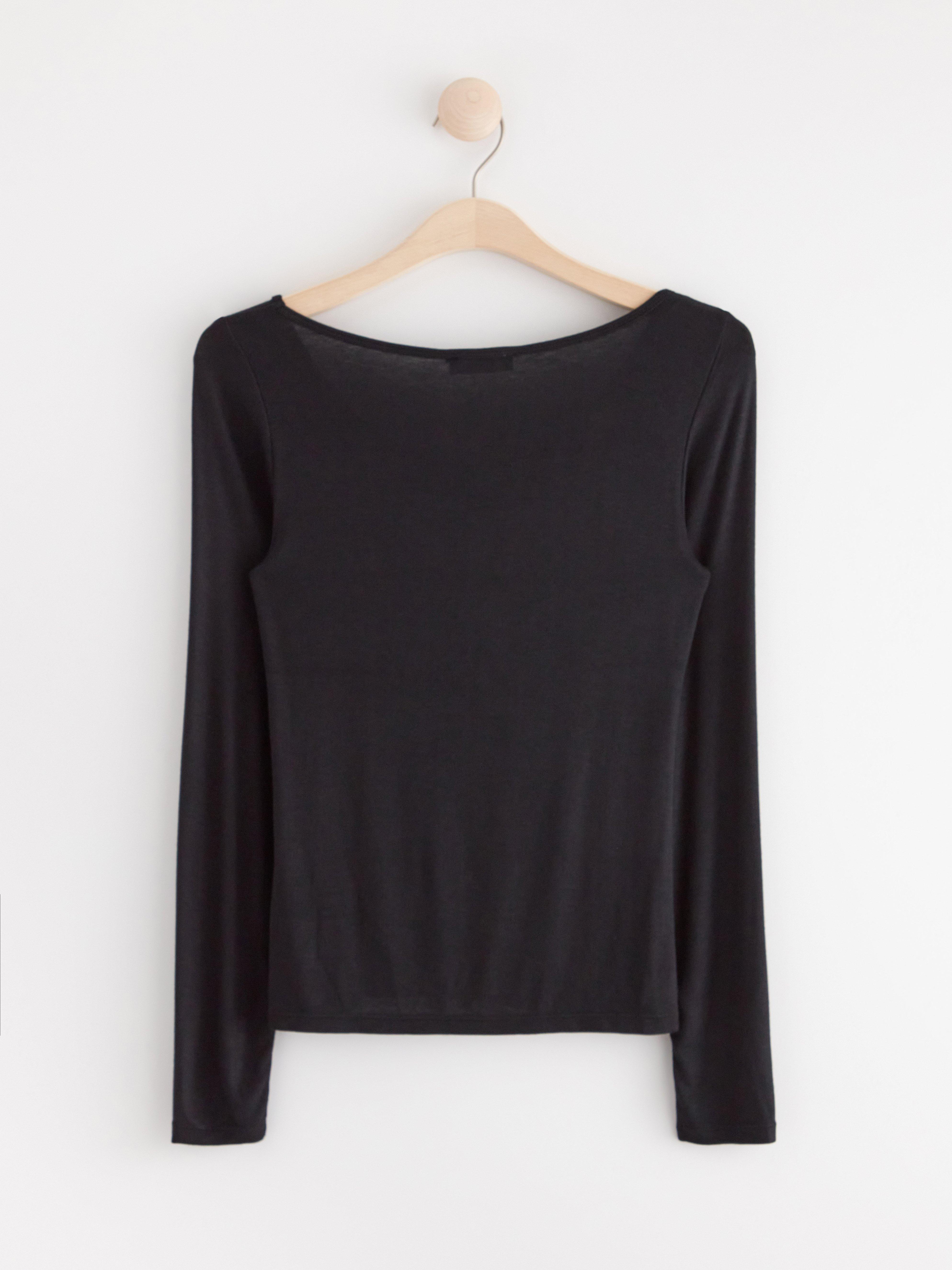Topp - Dame - Svart