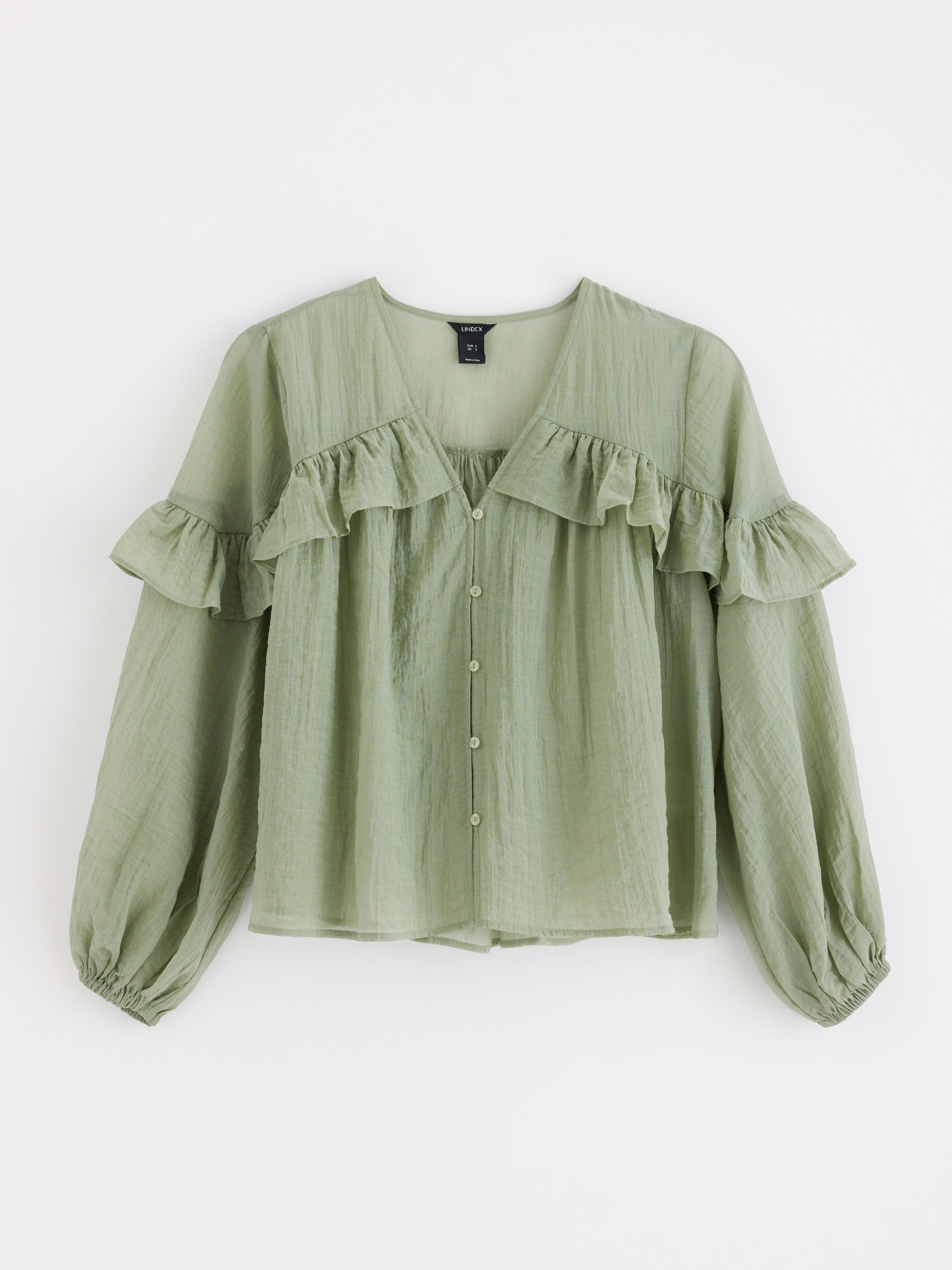 Blouse - Womens Wear - Green