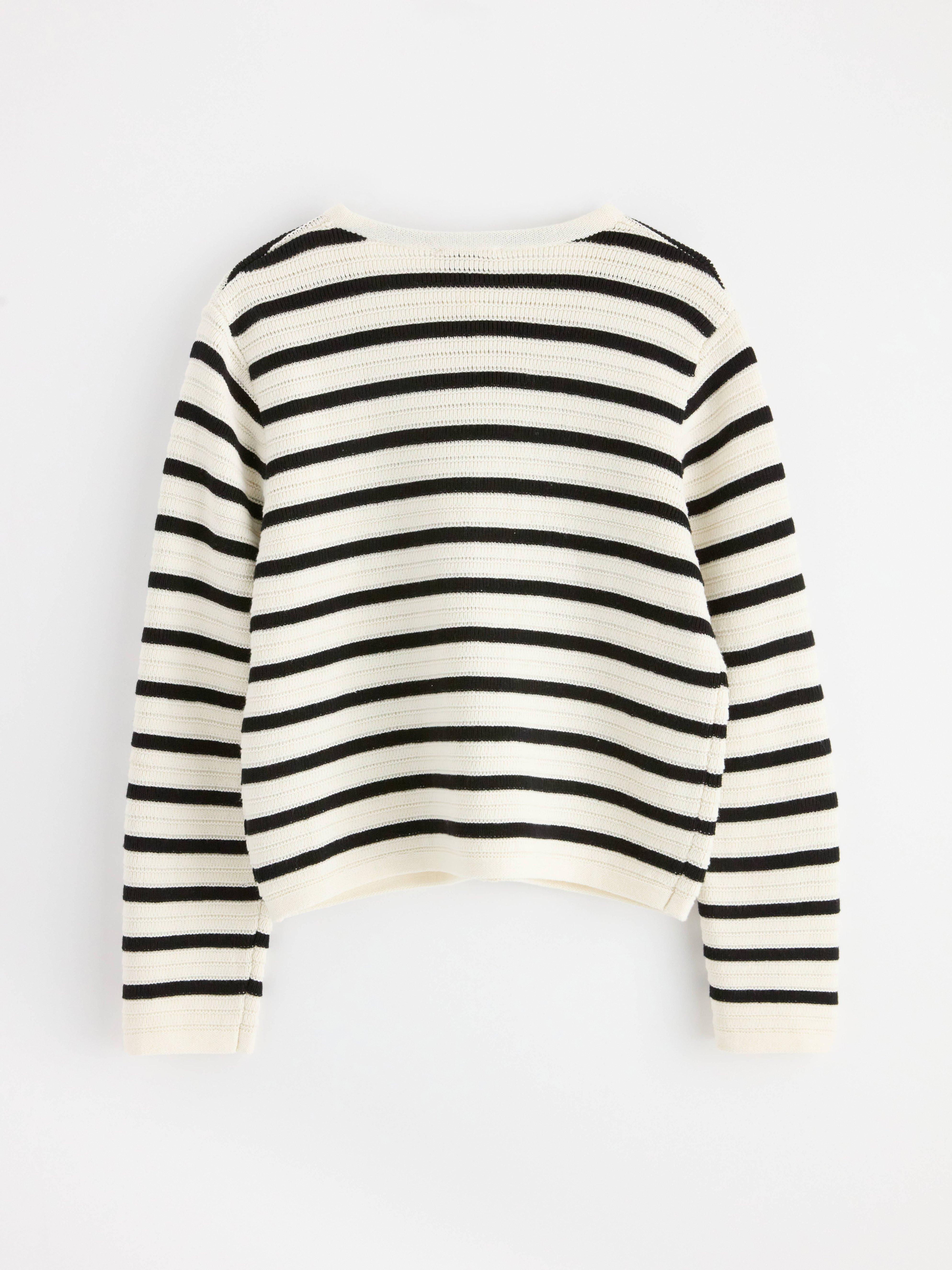 Neuletakki - Naiset - Valkoinen