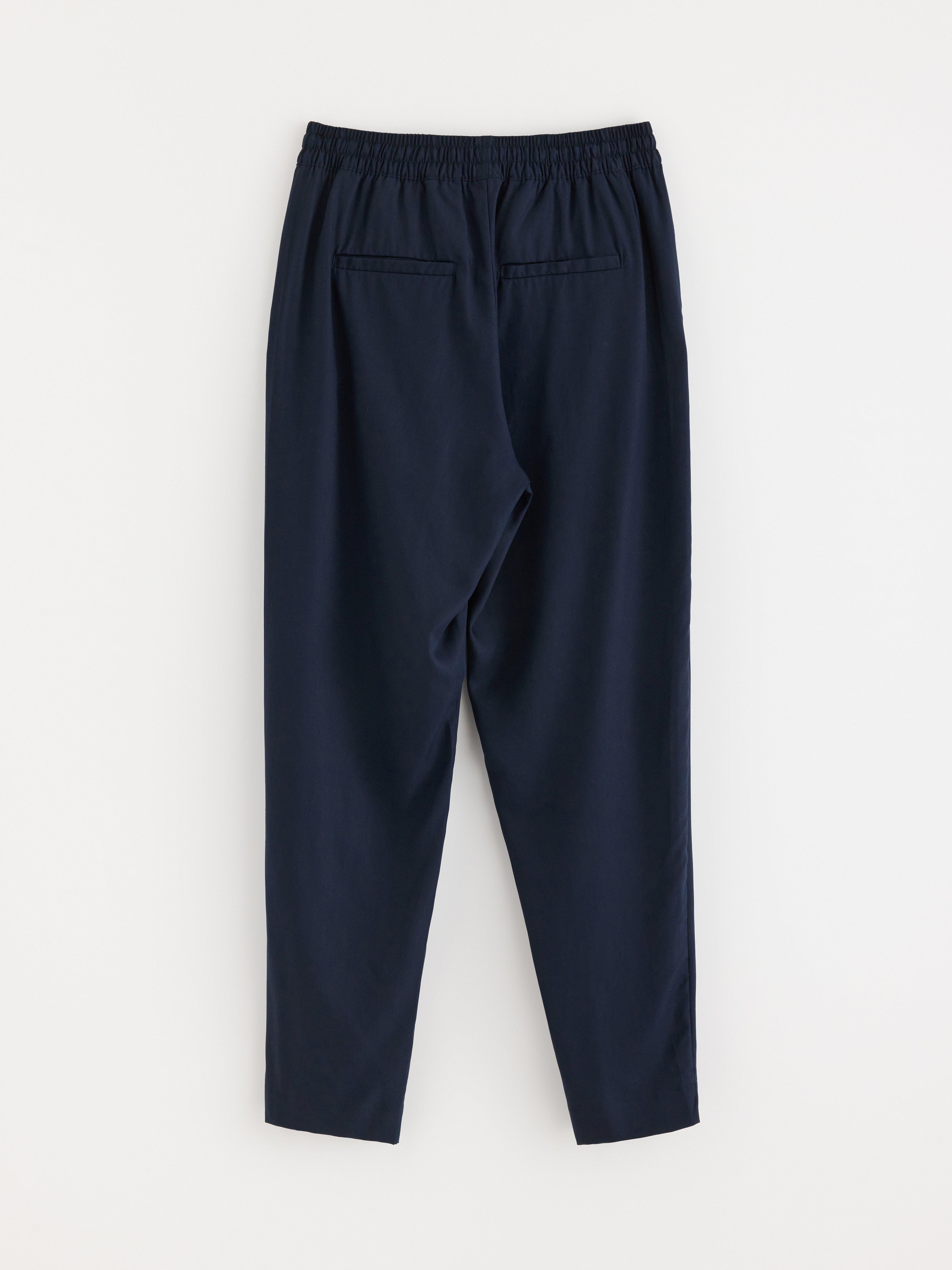 Tapered hot sale cropped trousers