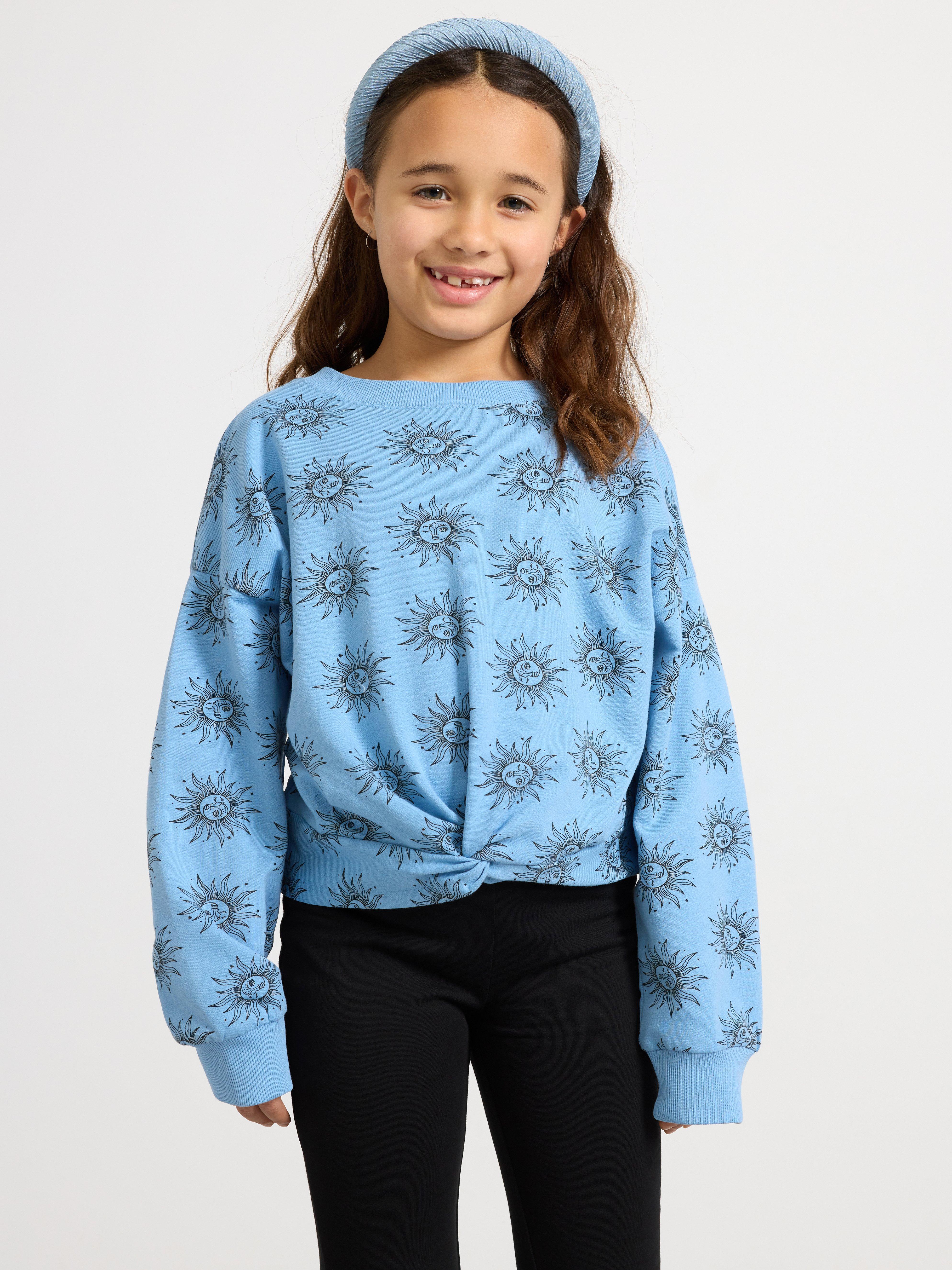 Sweatshirt med borstad insida