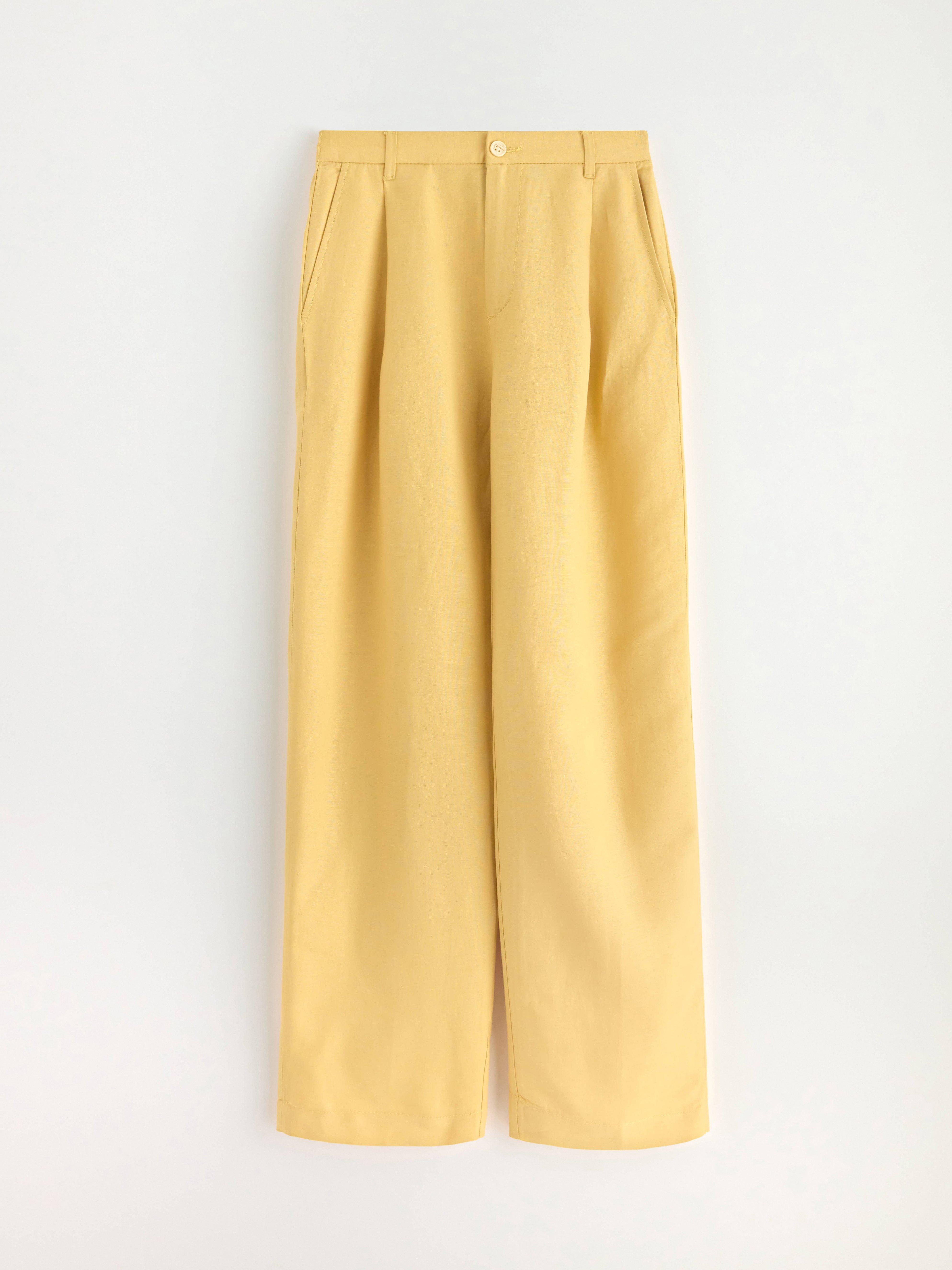 Trousers - Womens Wear - Yellow