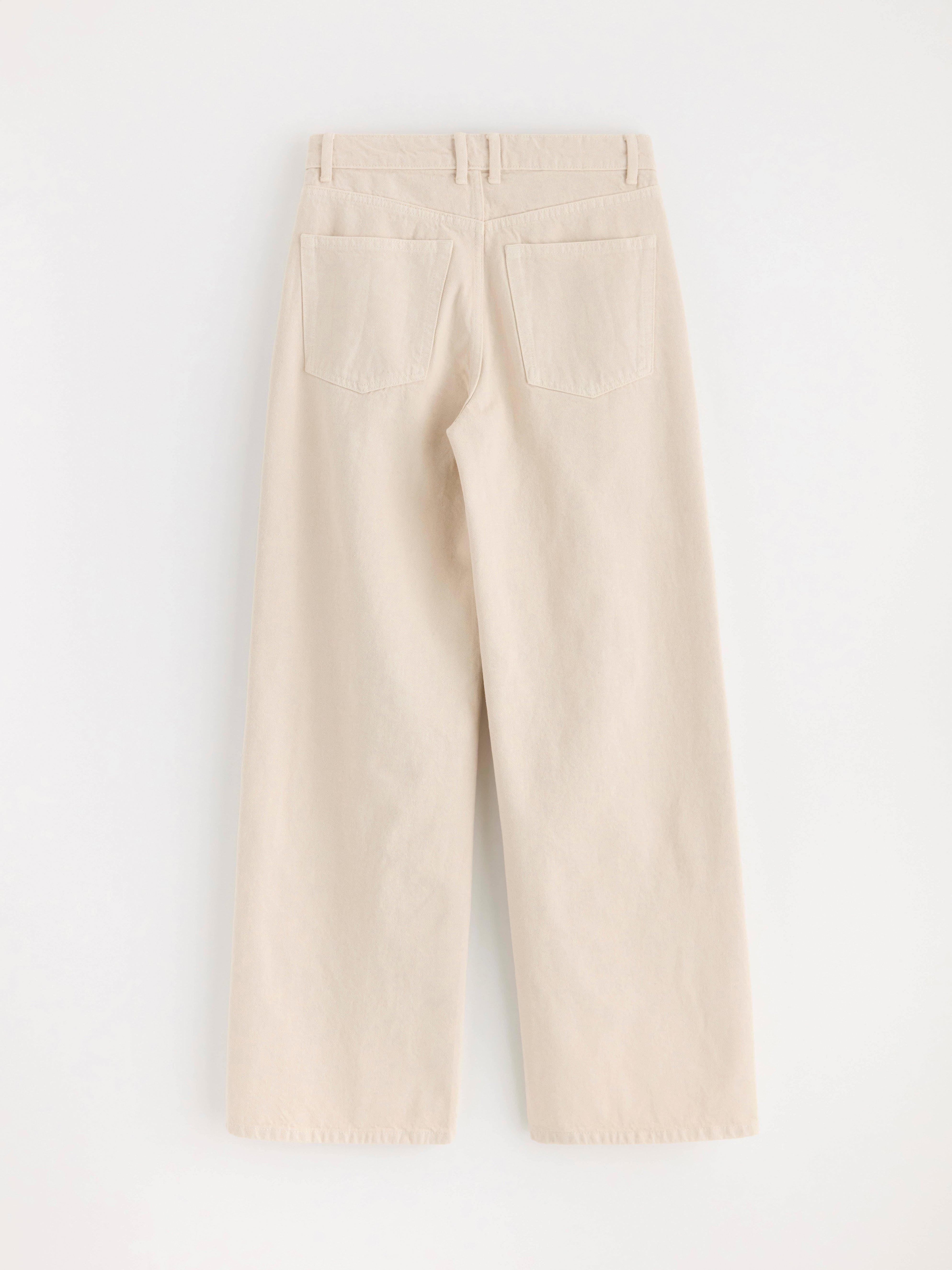 Jeans - Dam - Vit