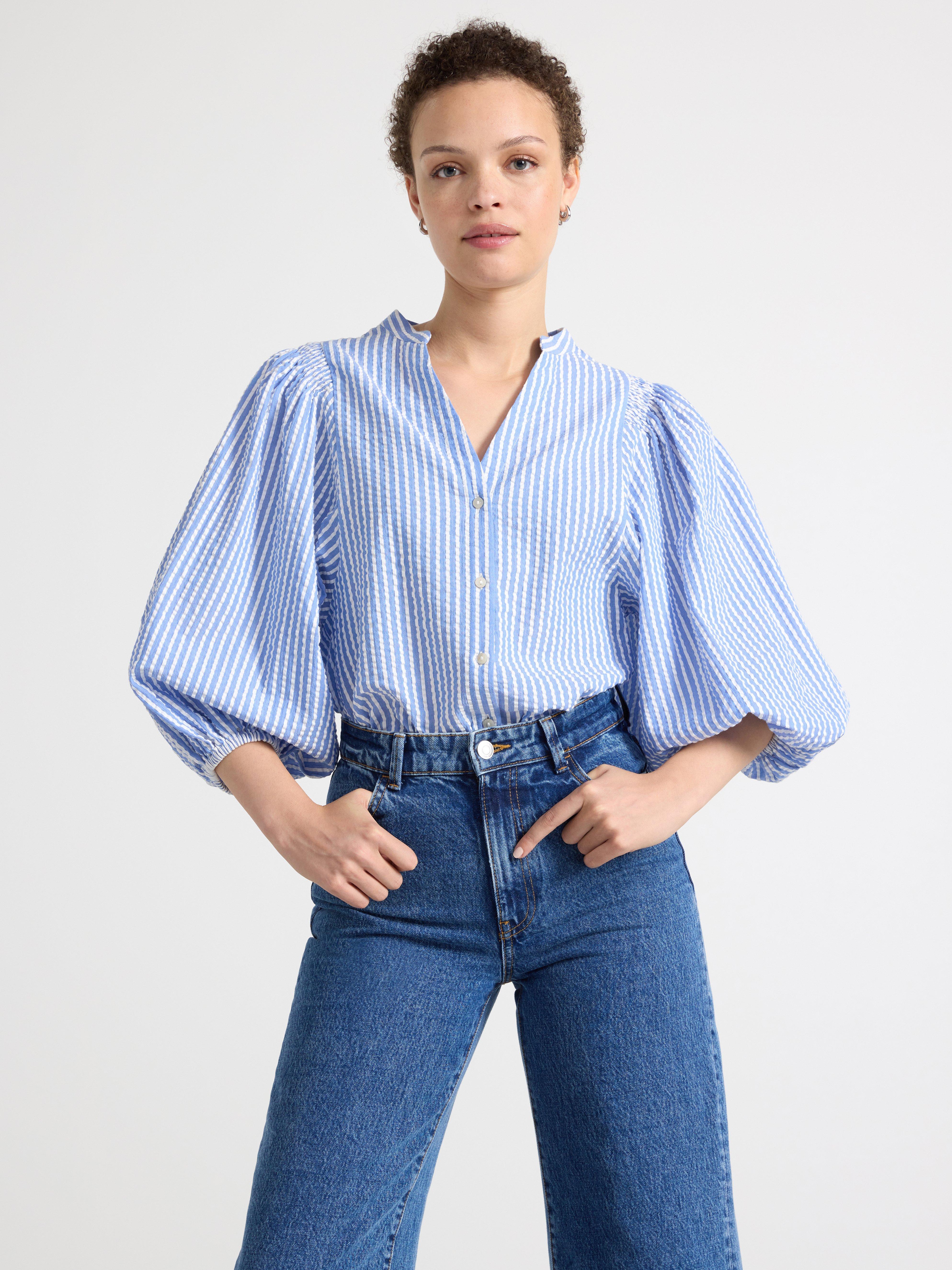 Randig Blus