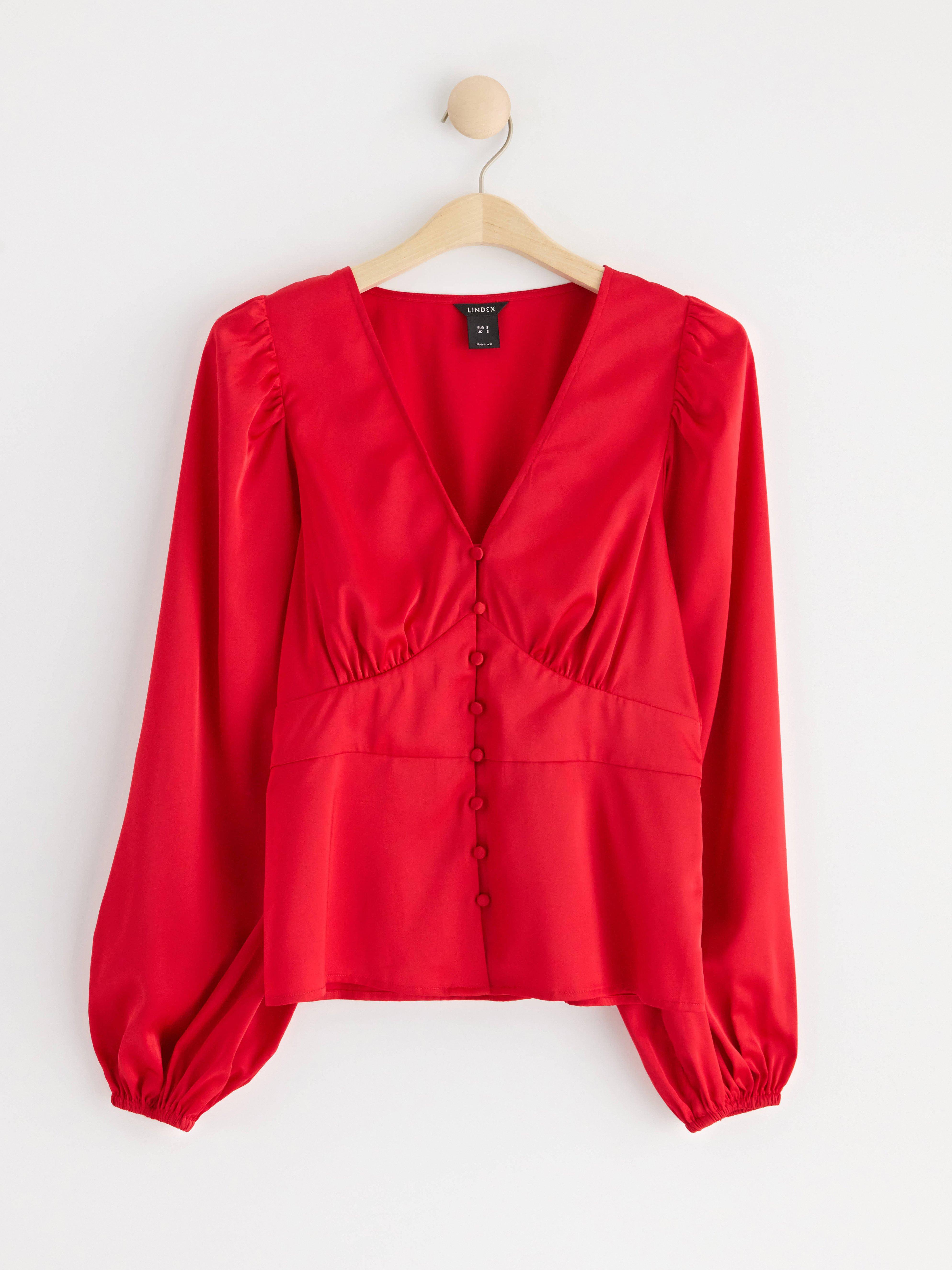 Blouse - Womens Wear - Red