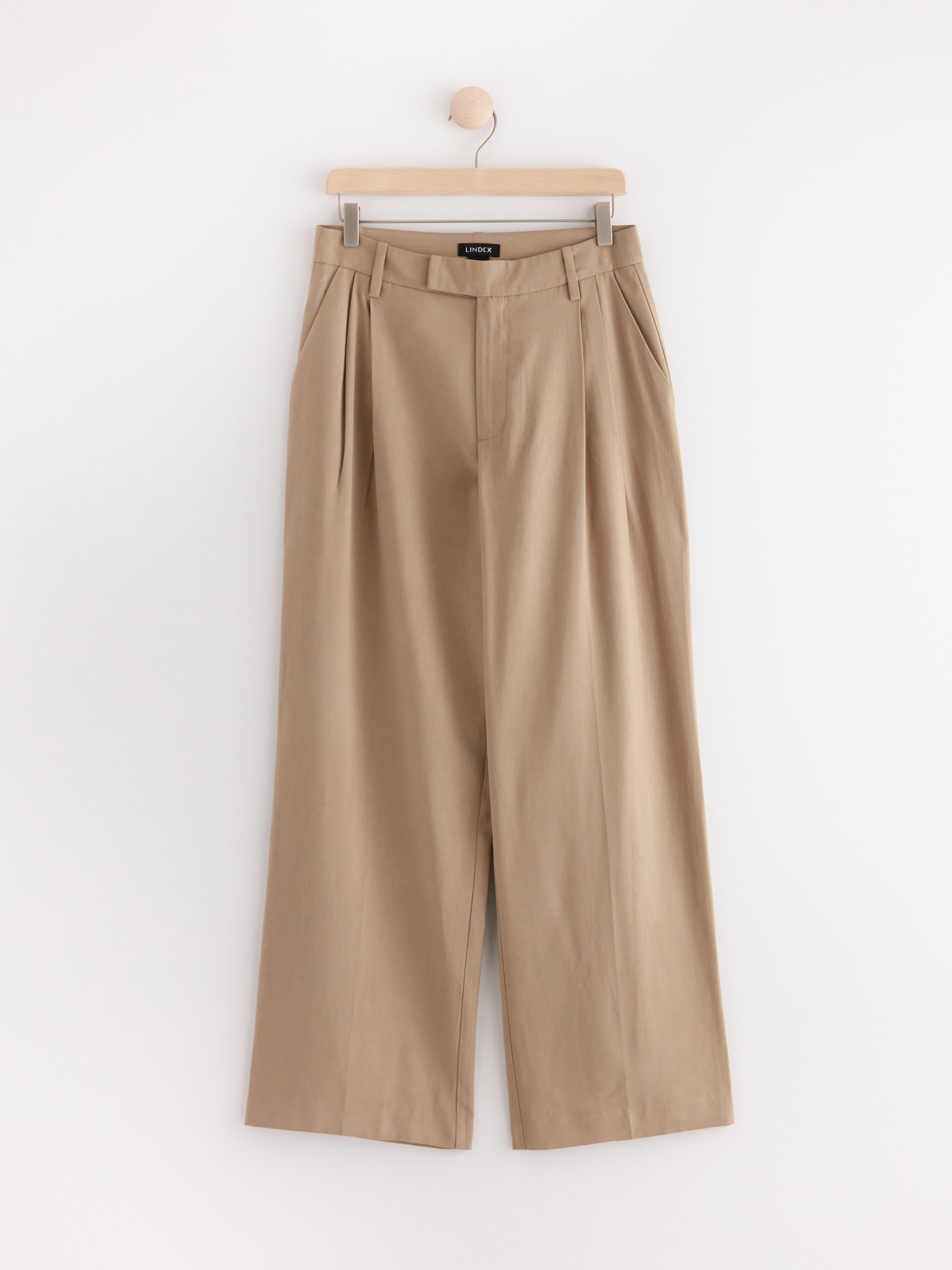 Trousers - Womens Wear - Brown