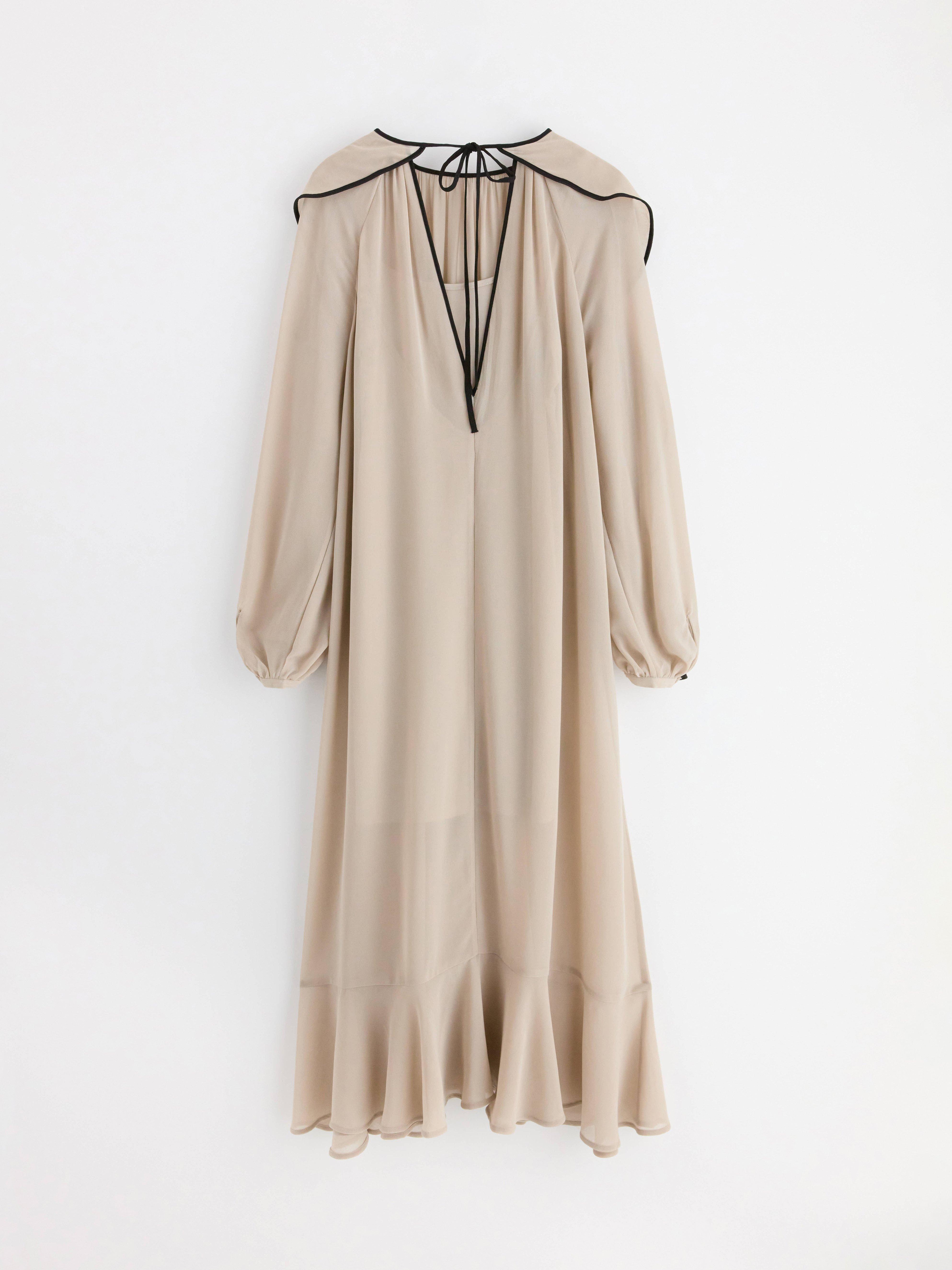 Maxi Dress - Womens Wear - Beige