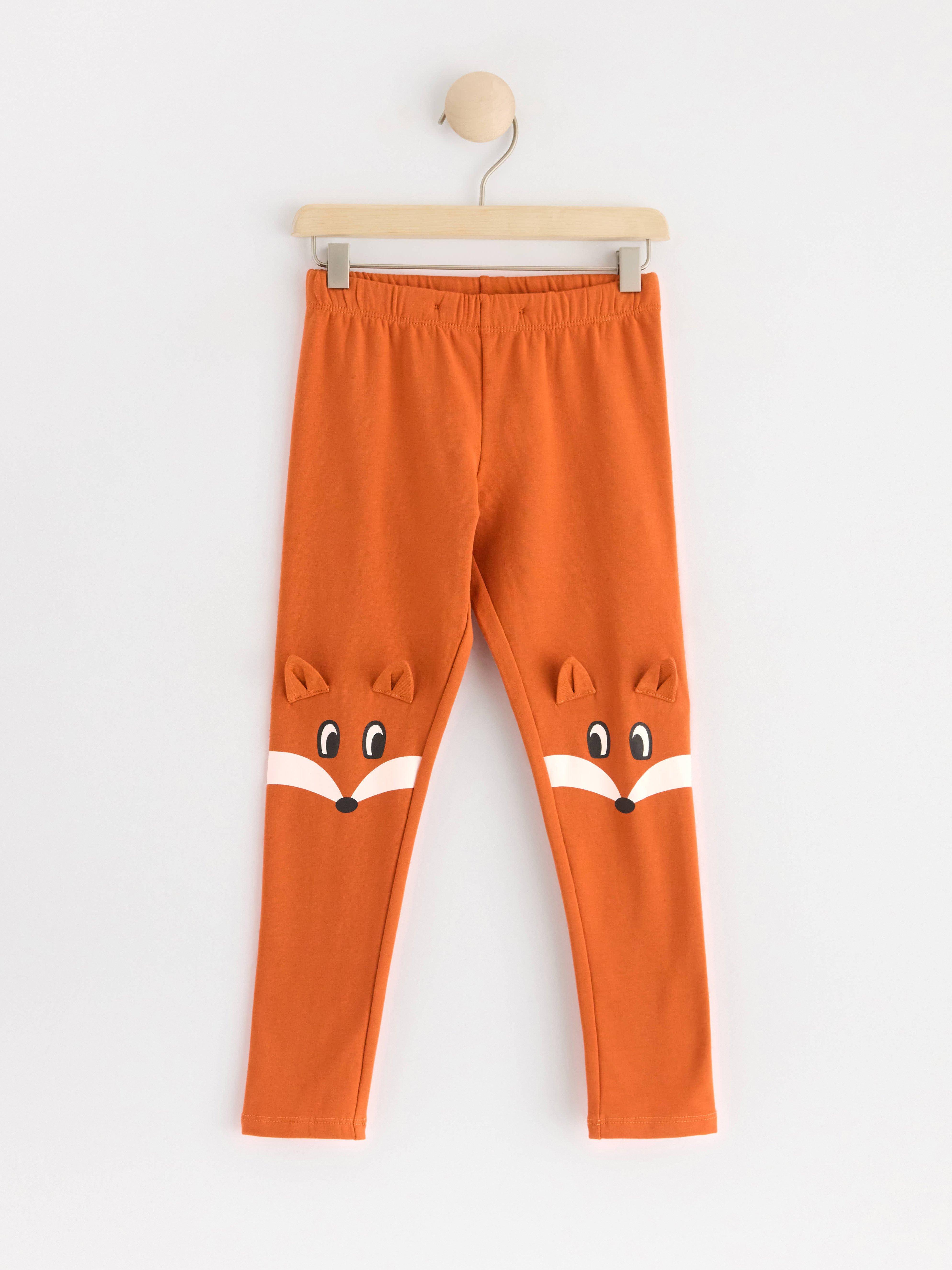 Leggings - Barn - Orange