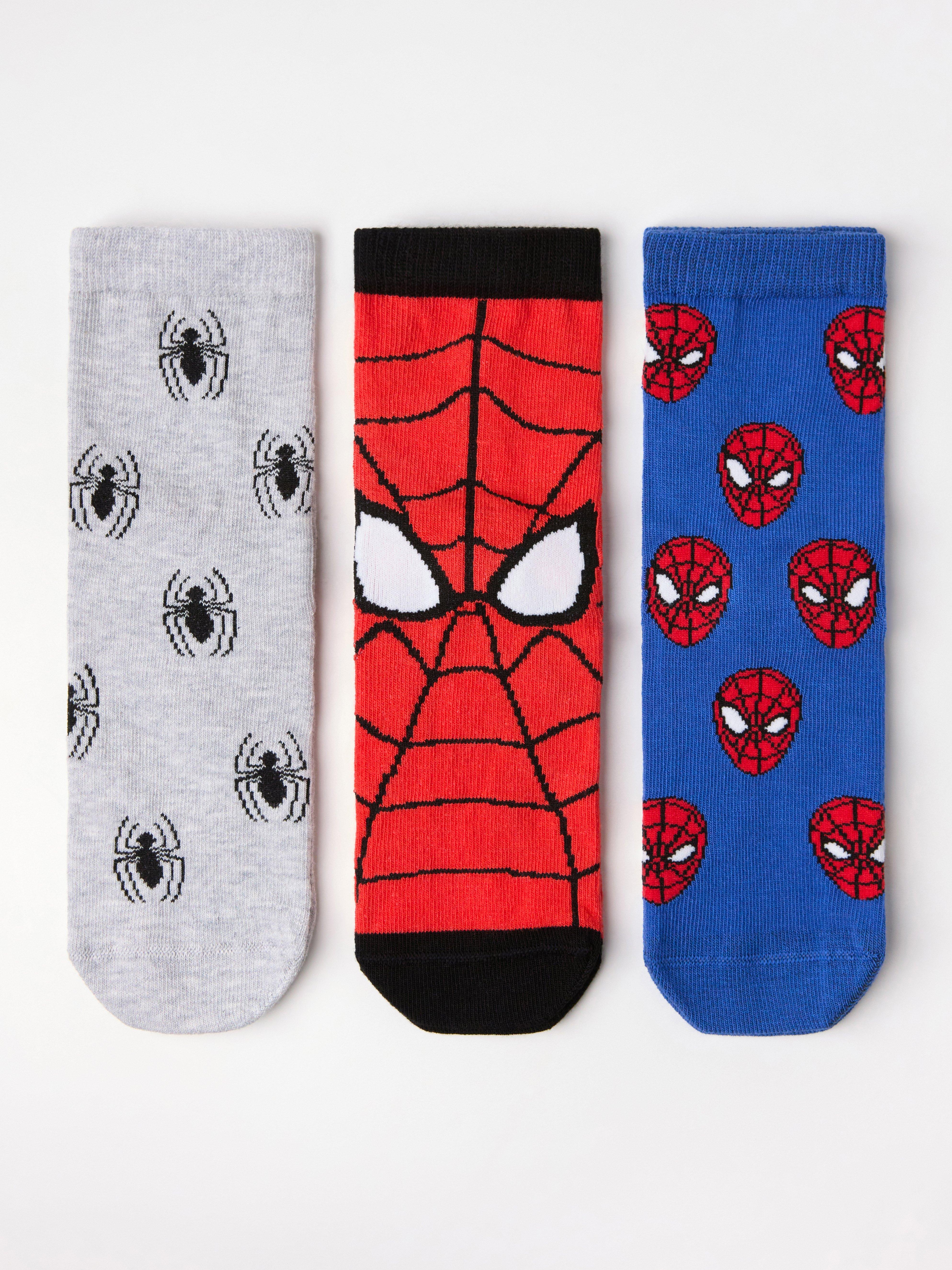 Official Marvel - Spider-Man - Crew Socks (3Pack): Buy Online on Offer