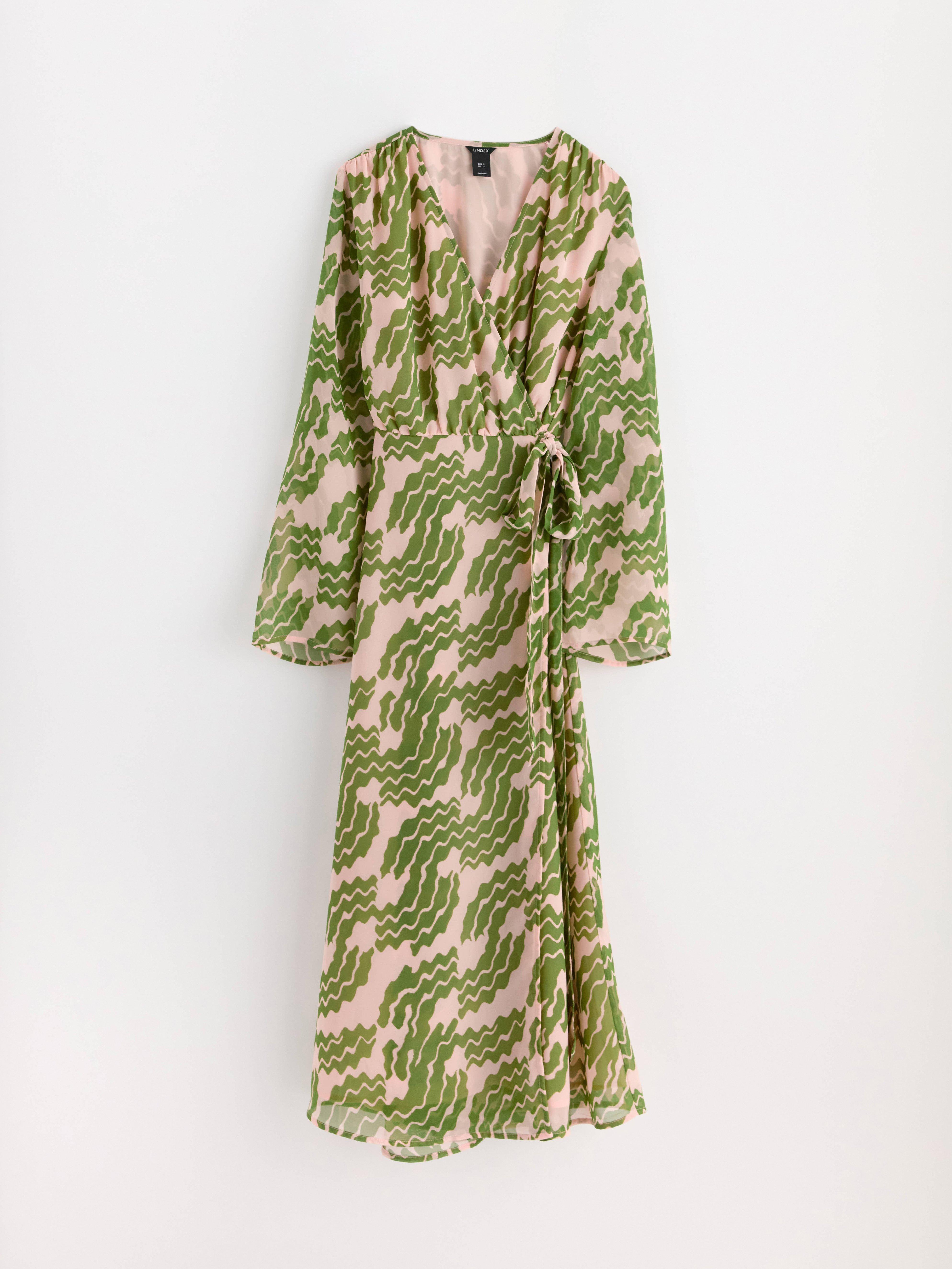 Wrap Dress - Womens Wear - Green
