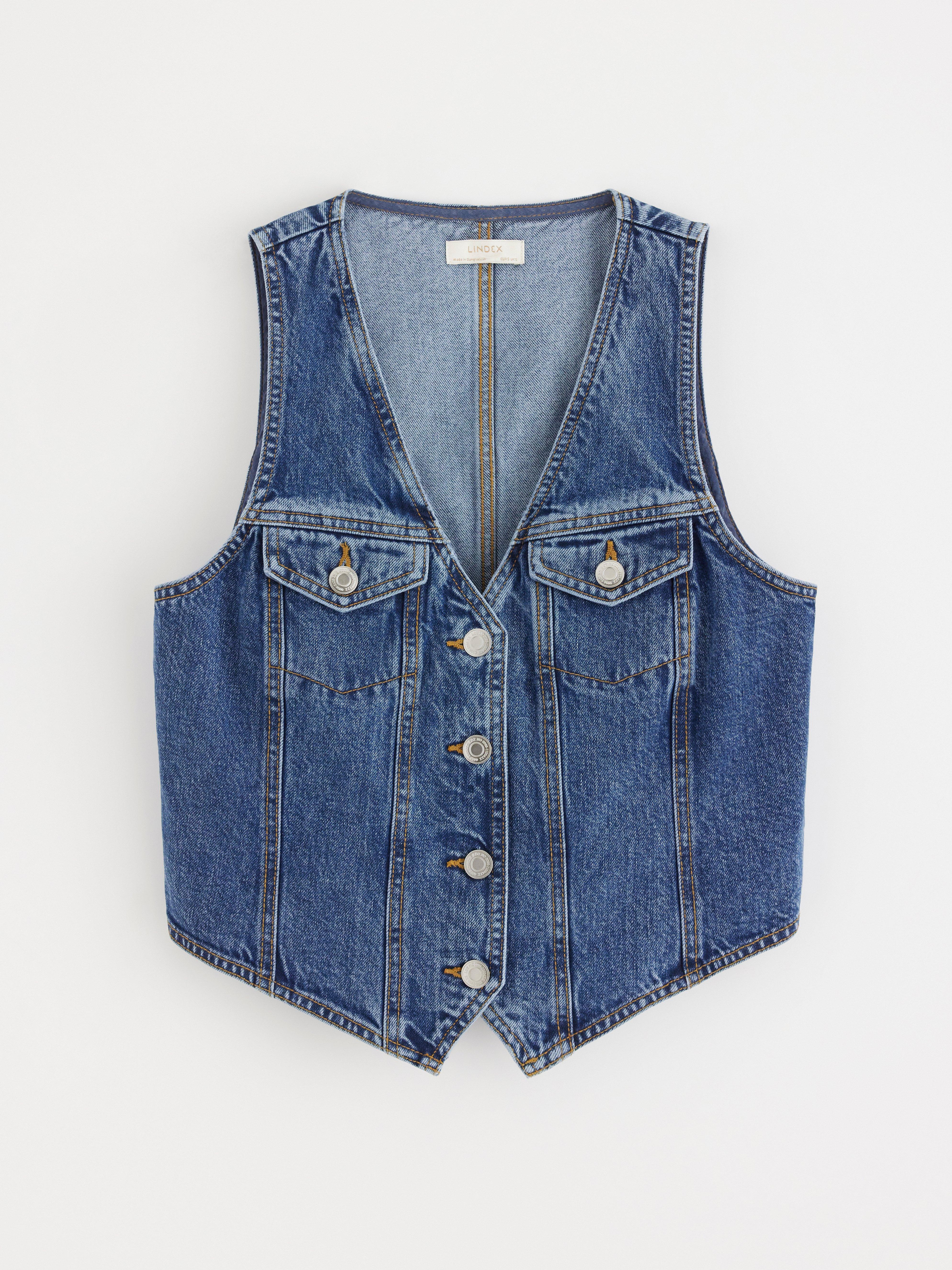 Vest - Womens Wear - Blue