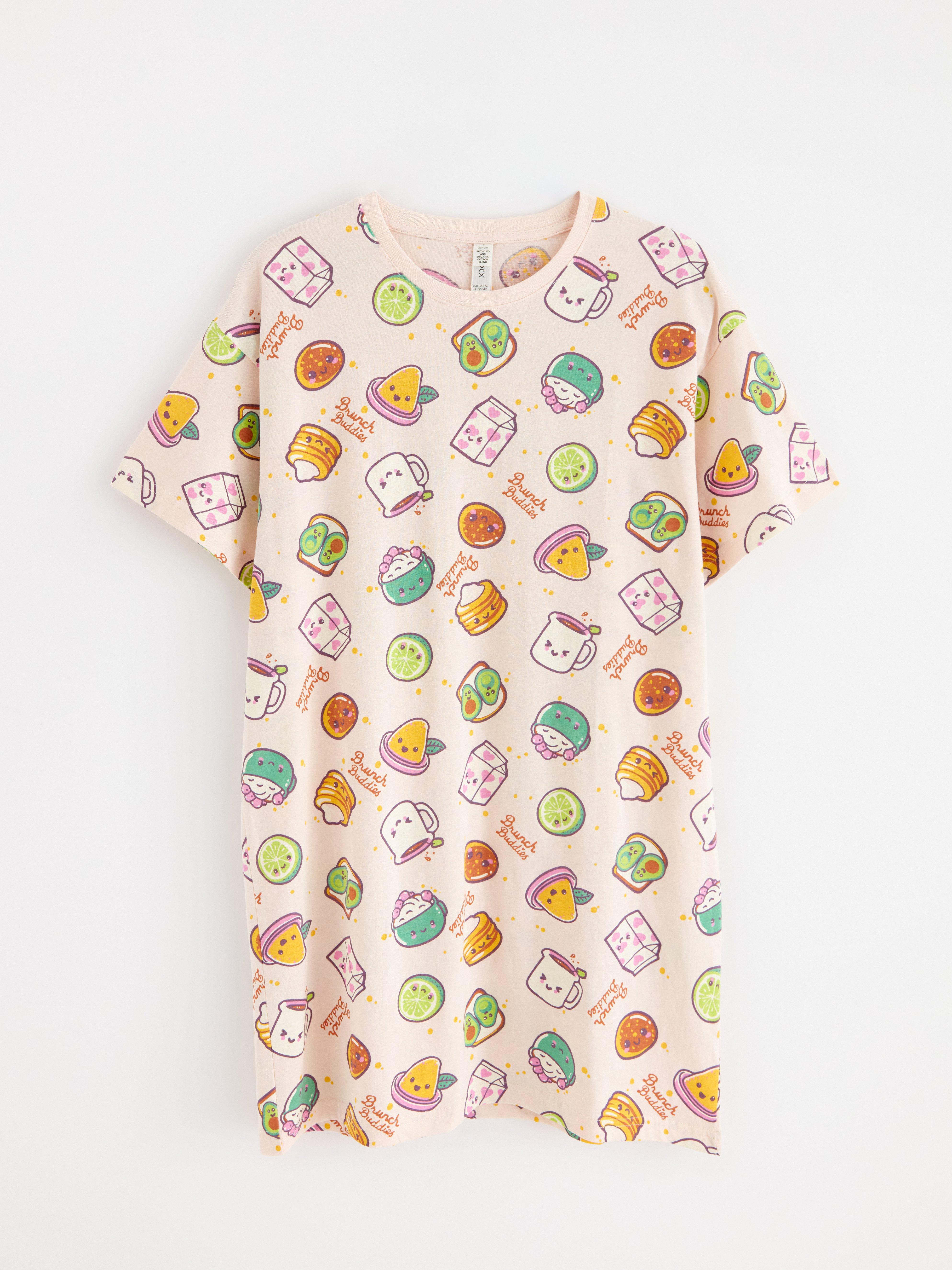 Night Dress - Kids Wear - Pink