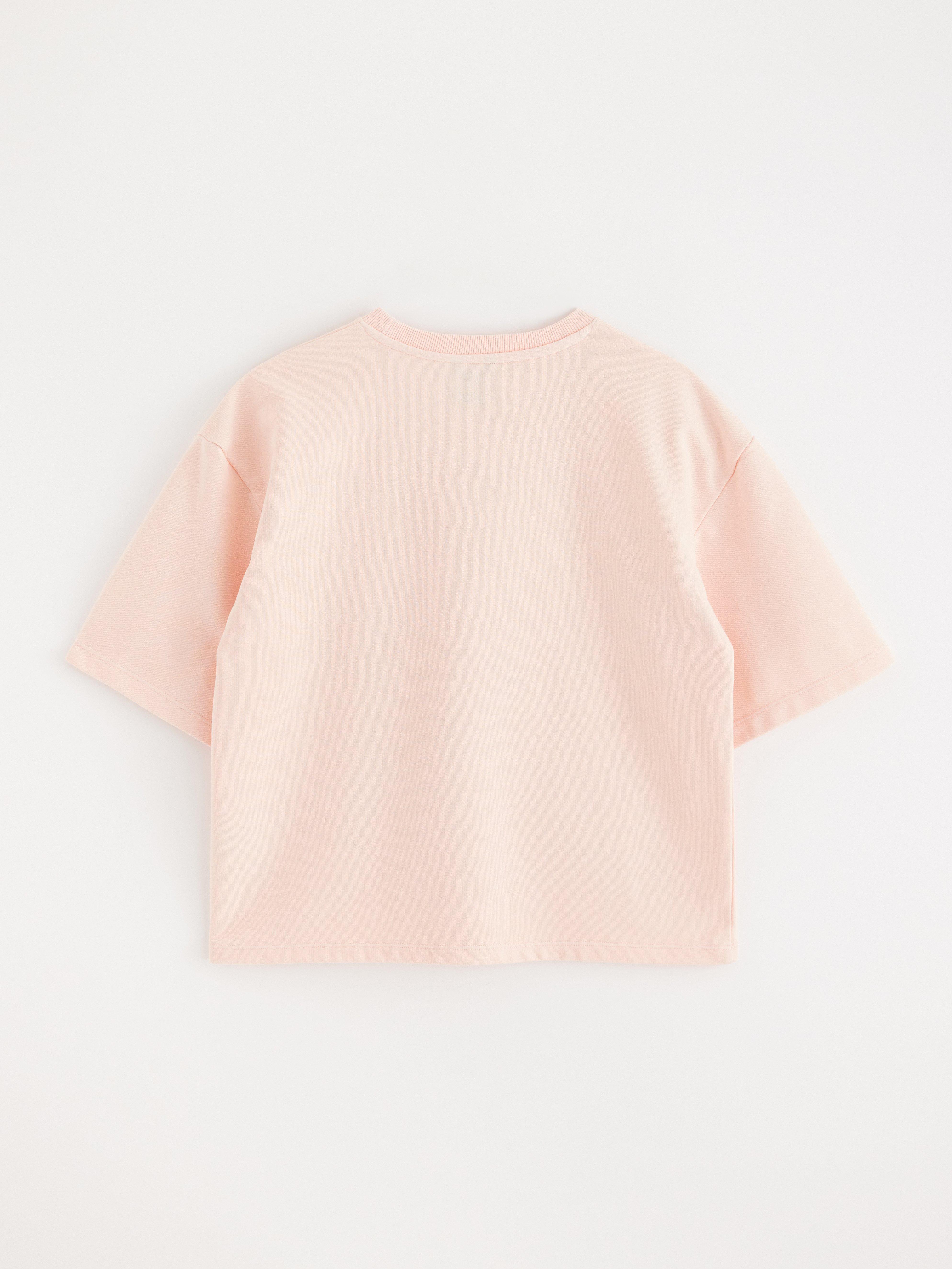 T-shirt - Dam - Korall