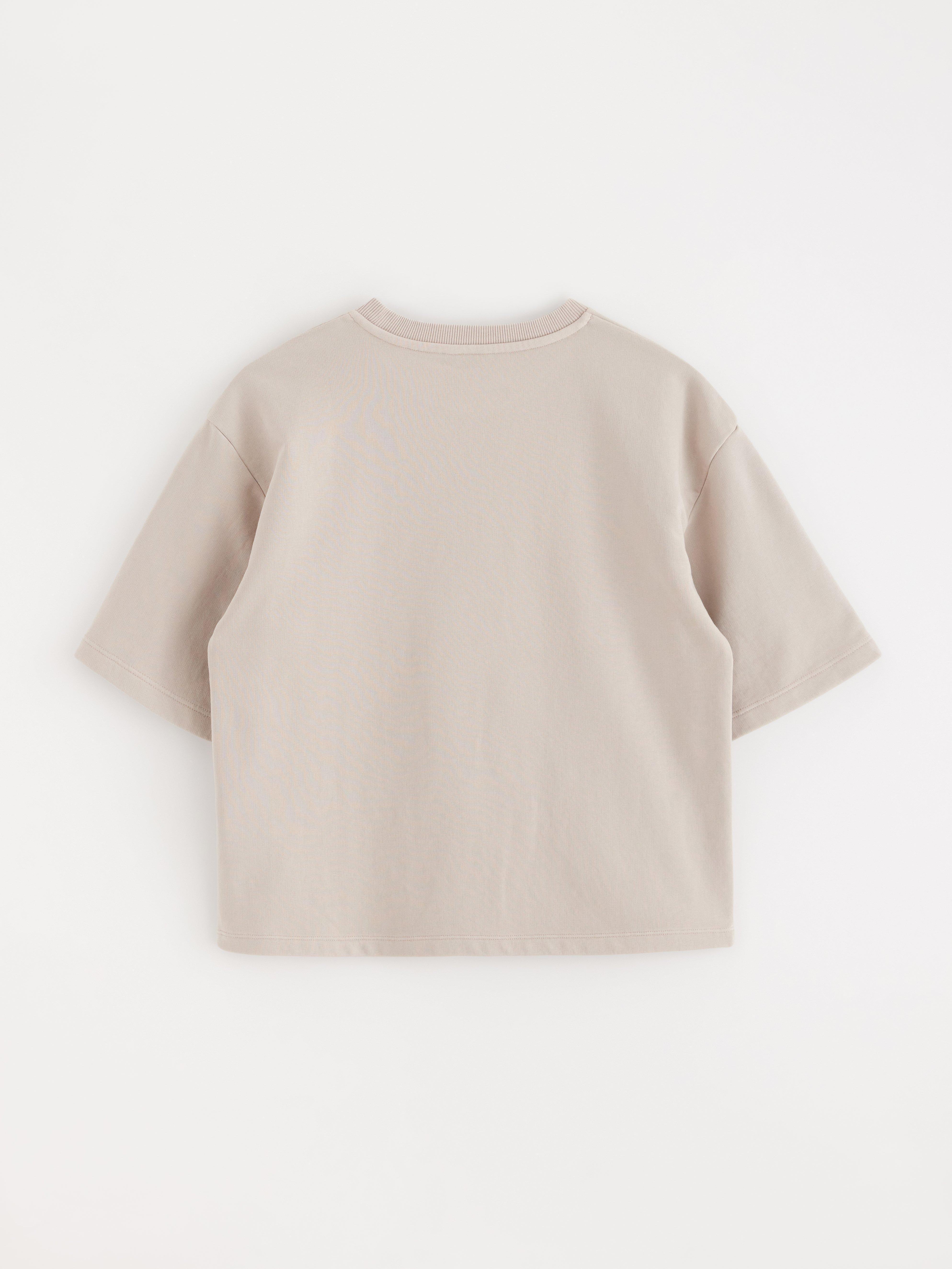 T-shirt - Dam - Beige