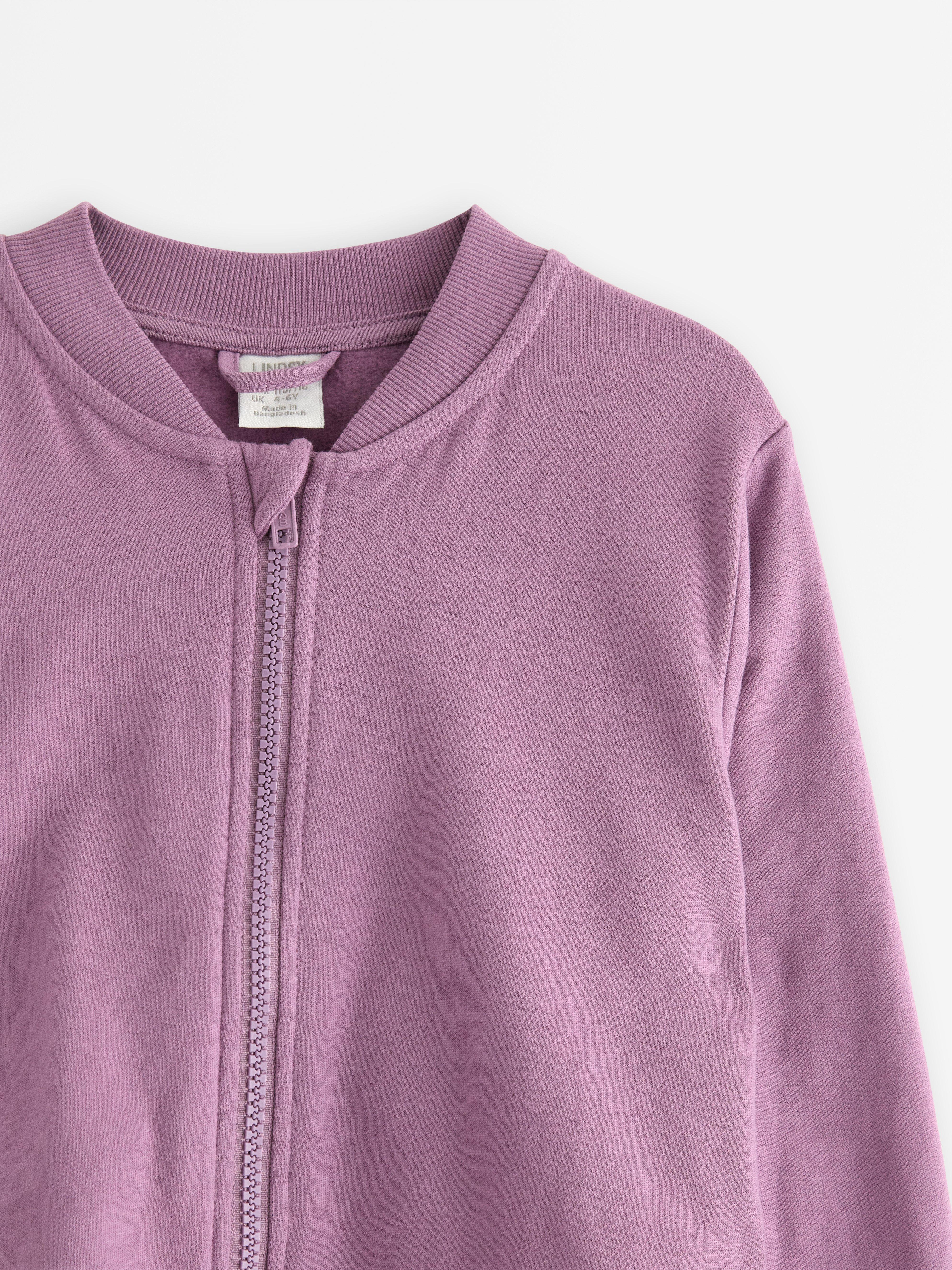 Bomber Jacket - Kids Wear - Lilac