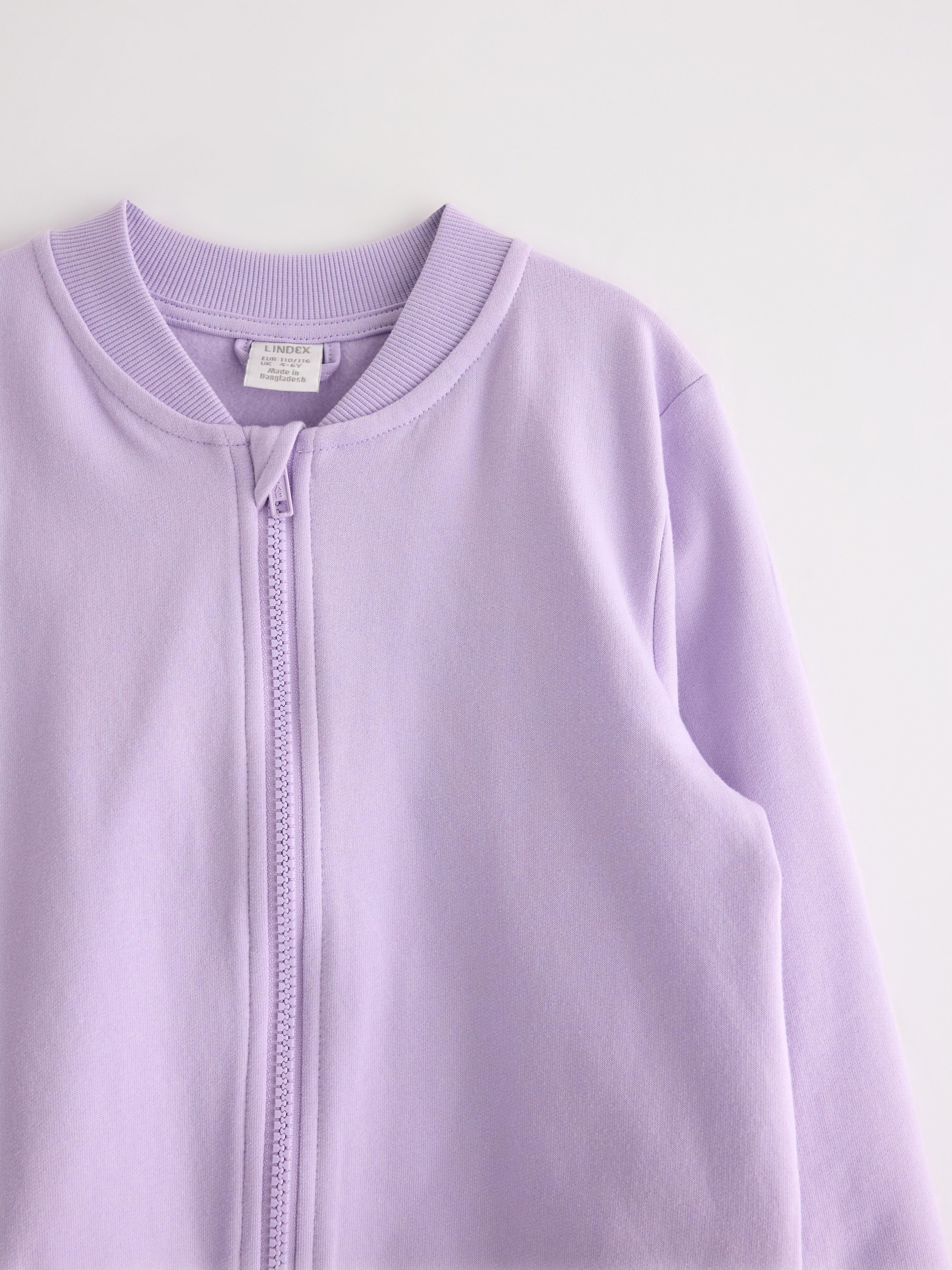 Bomber Jacket - Kids Wear - Lilac