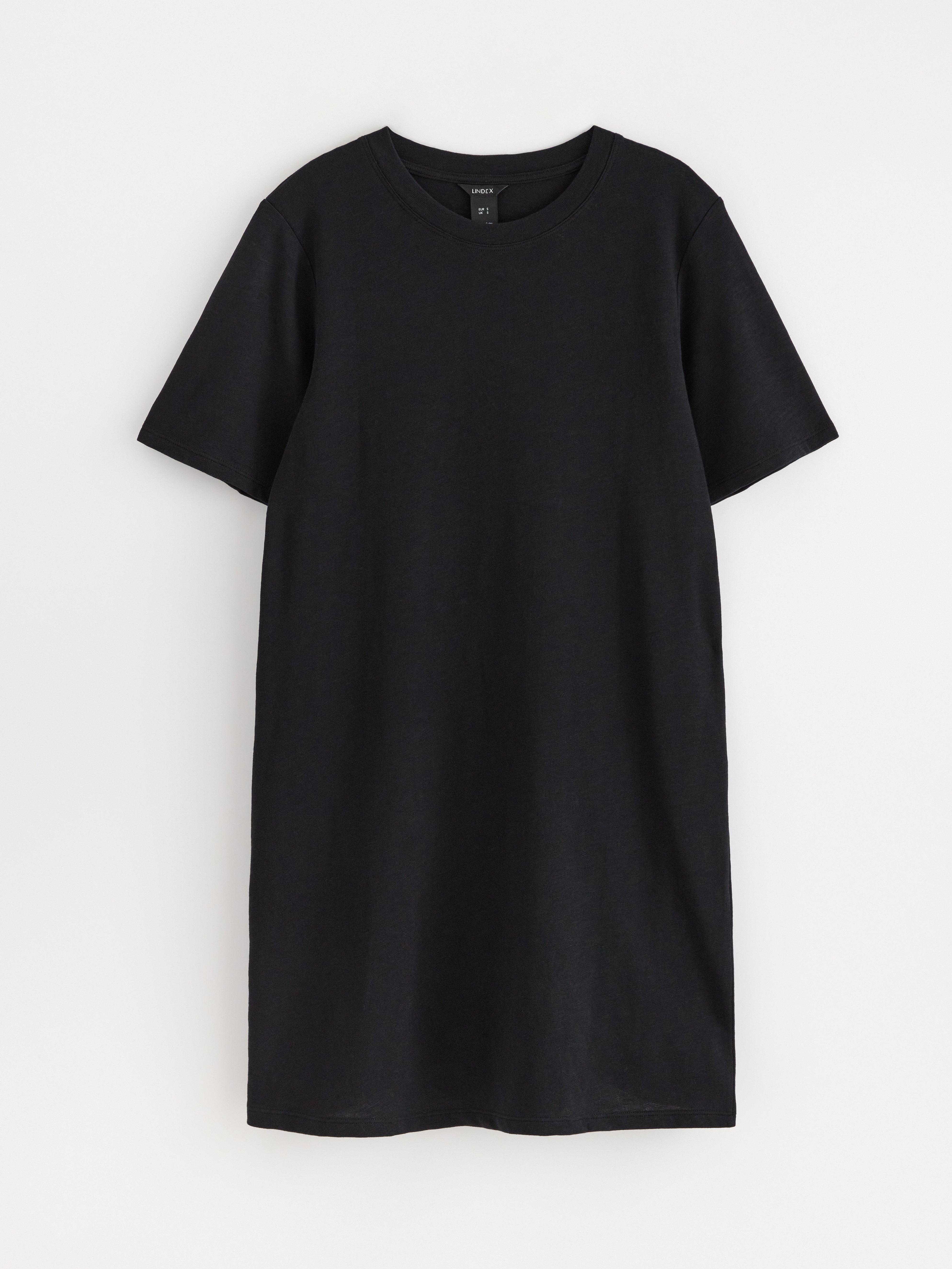 T-shirt dress - Womens Wear - Black