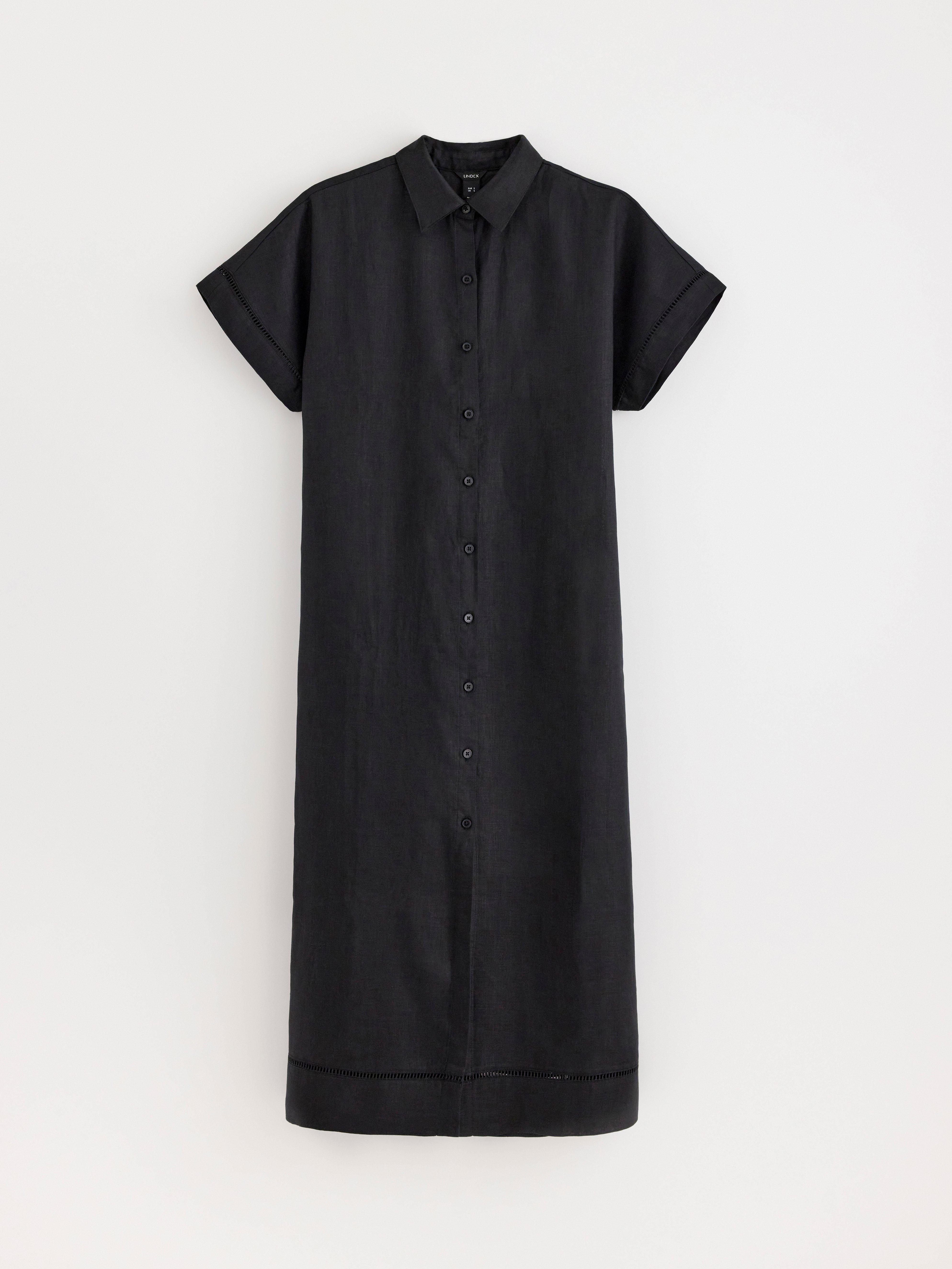 Shirt dress - Womens Wear - Black