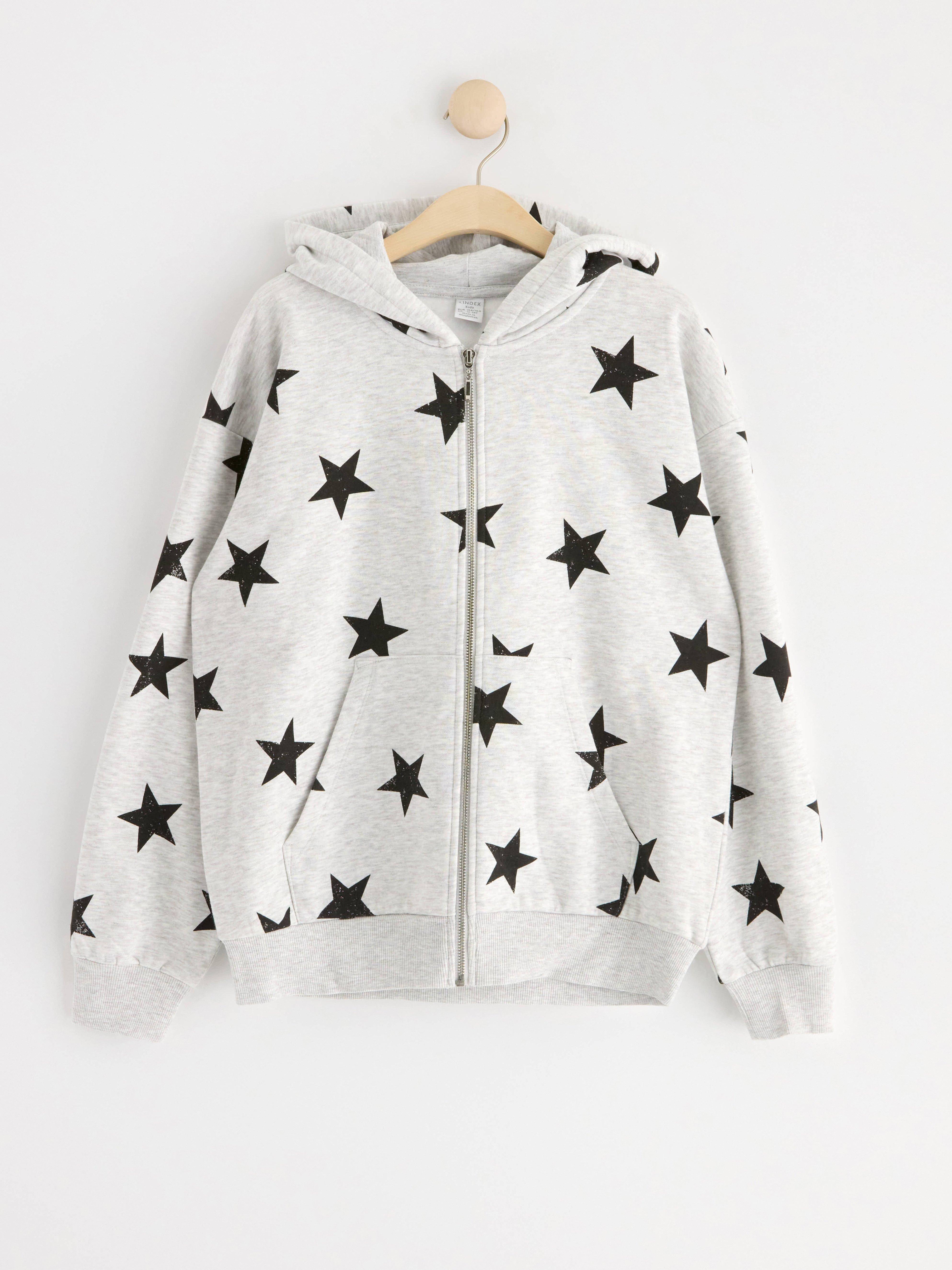 Huvtröja - Barn - Grå