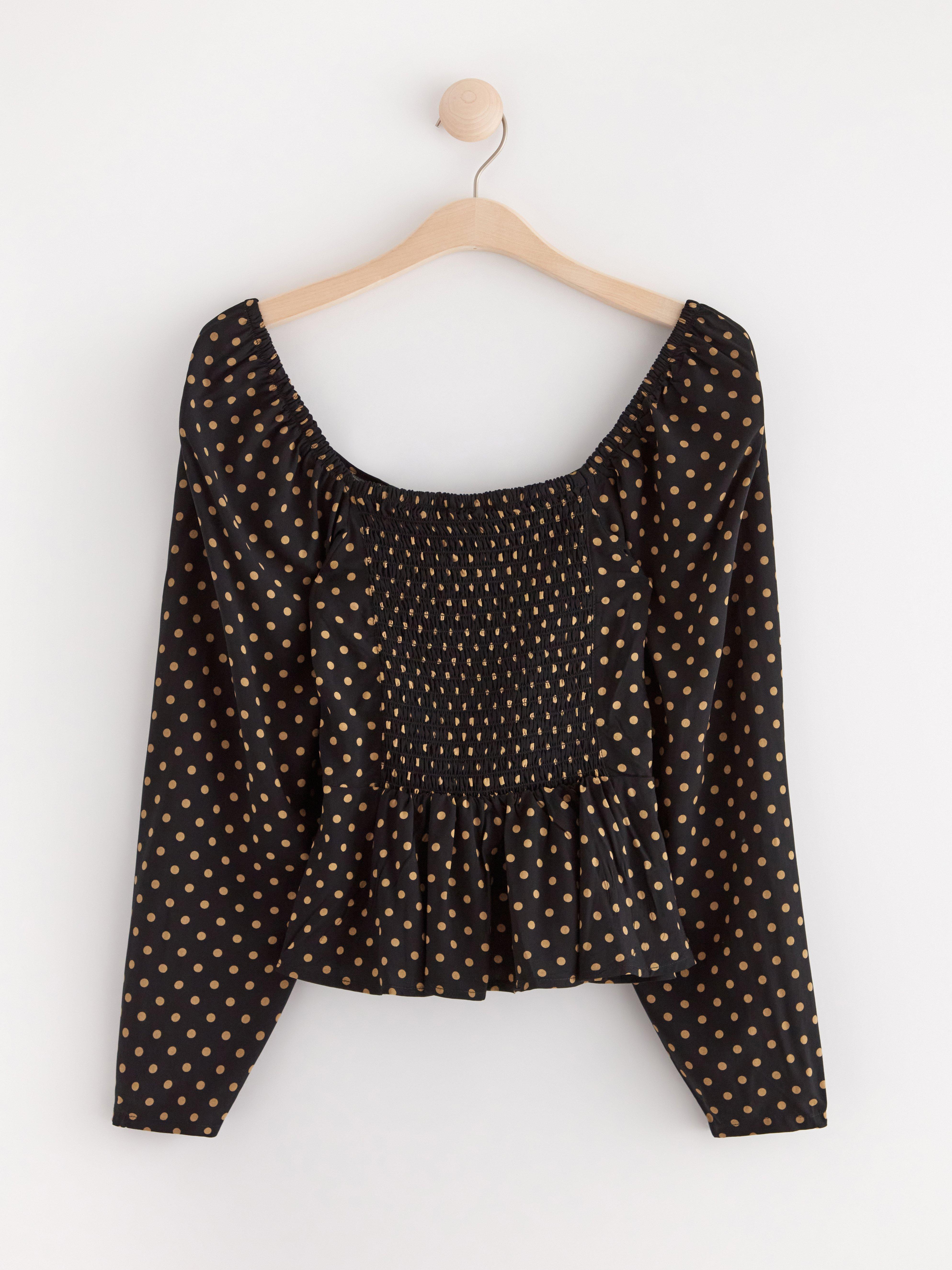 Bluse - Dame - Svart