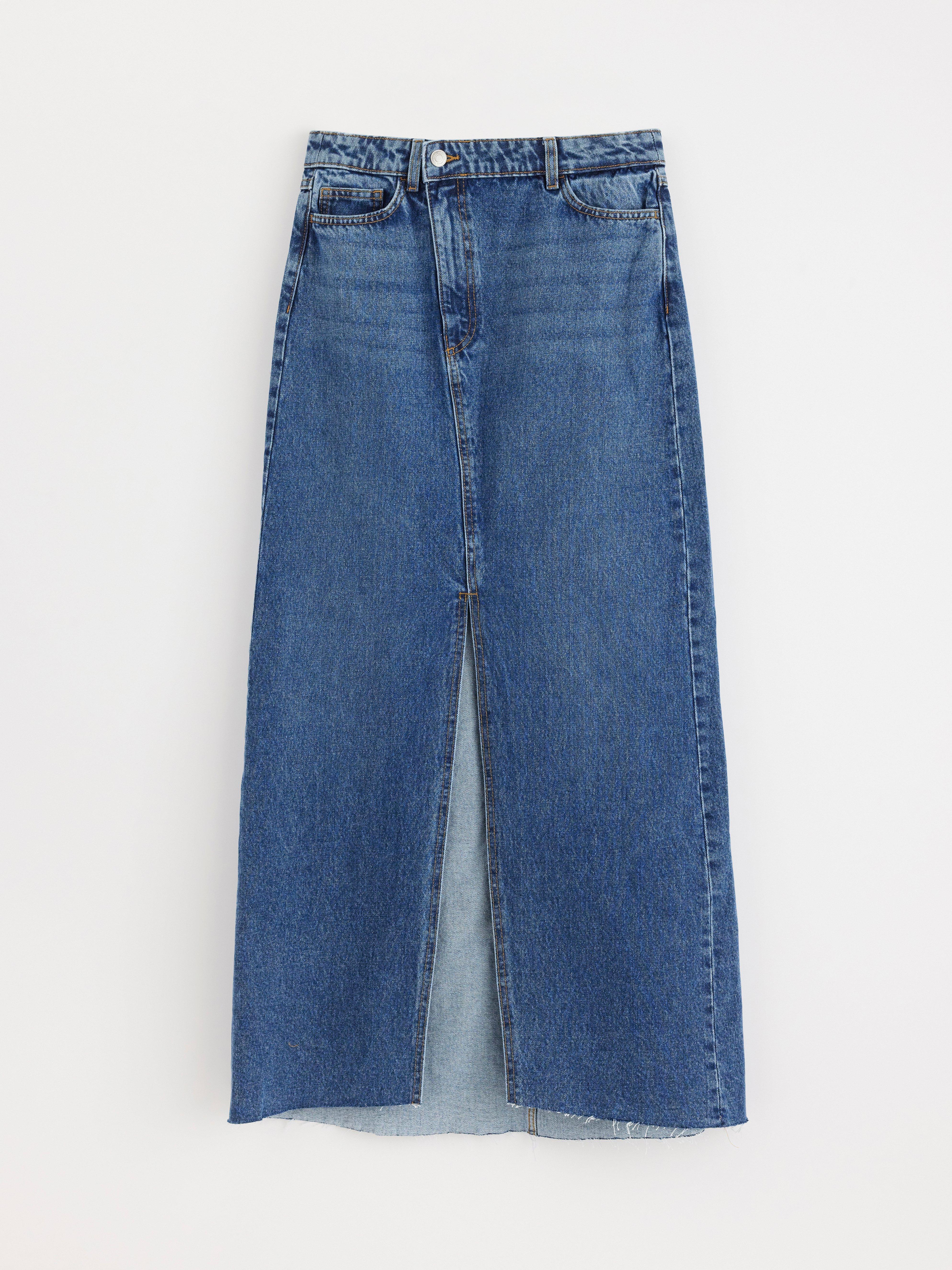 Maxi Skirt - Womens Wear - Blue