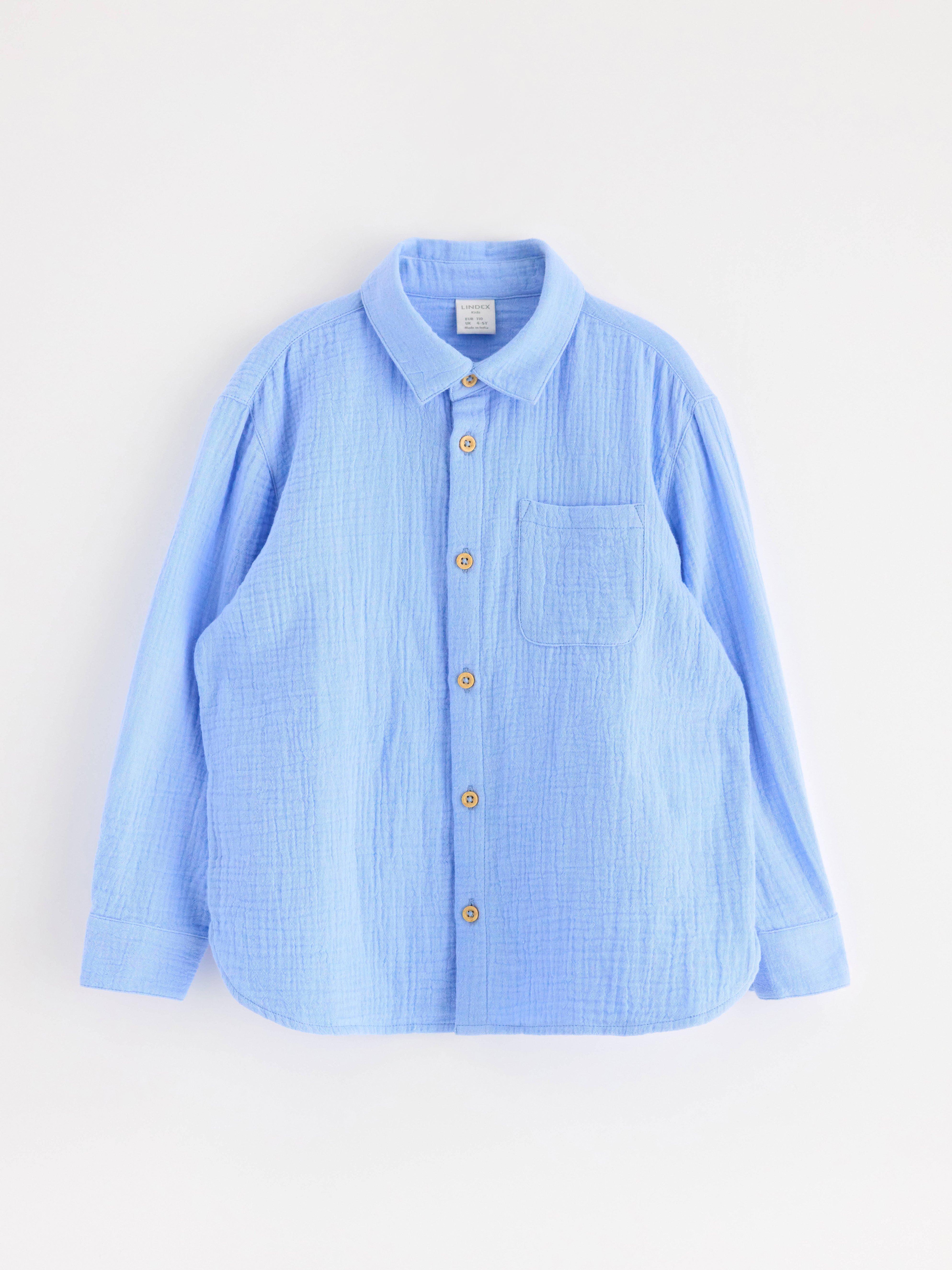 Skjorta - Barn - Blå