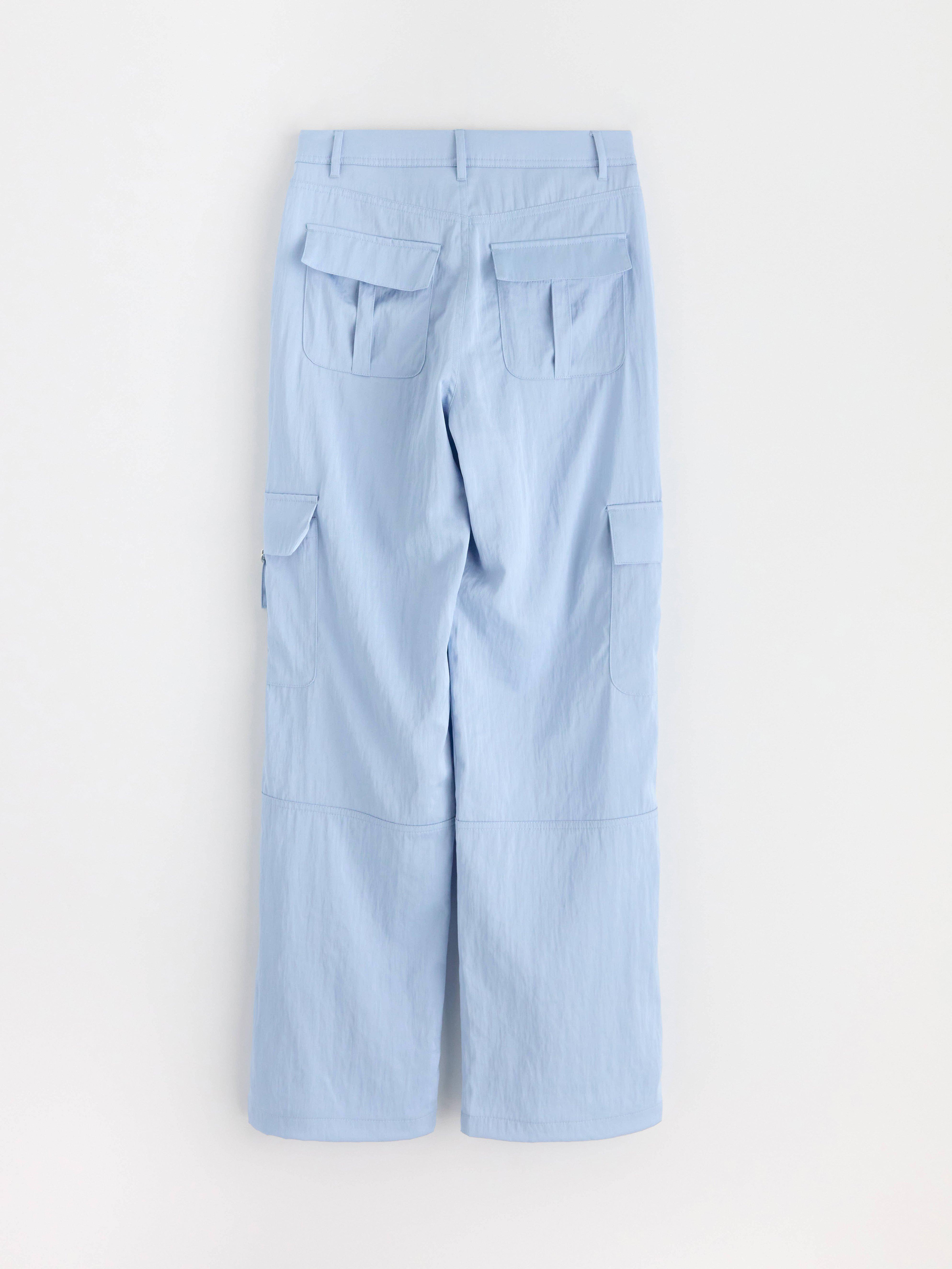 Cargo Trousers - Kids Wear - Blue