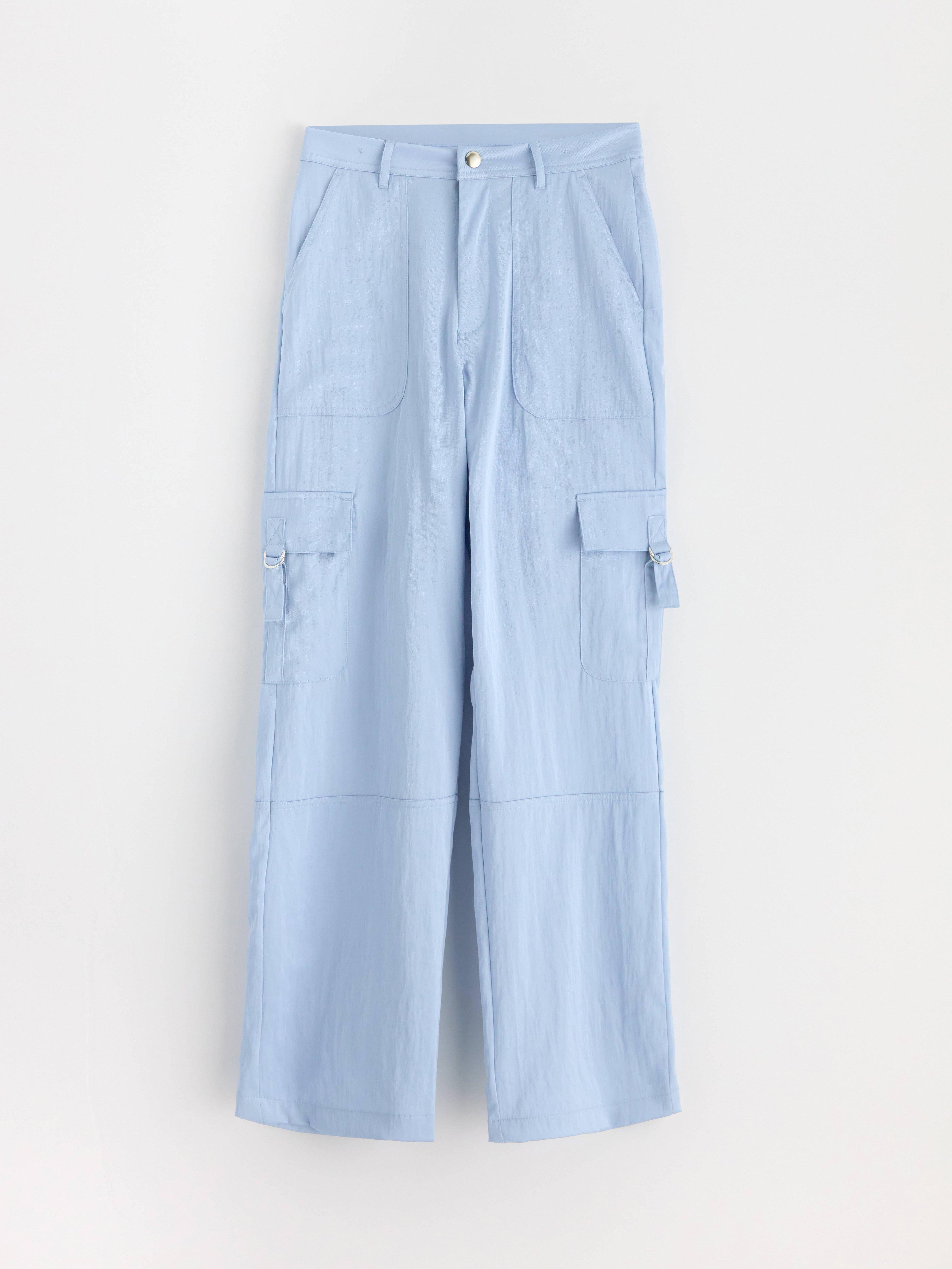 Cargo Trousers - Kids Wear - Blue