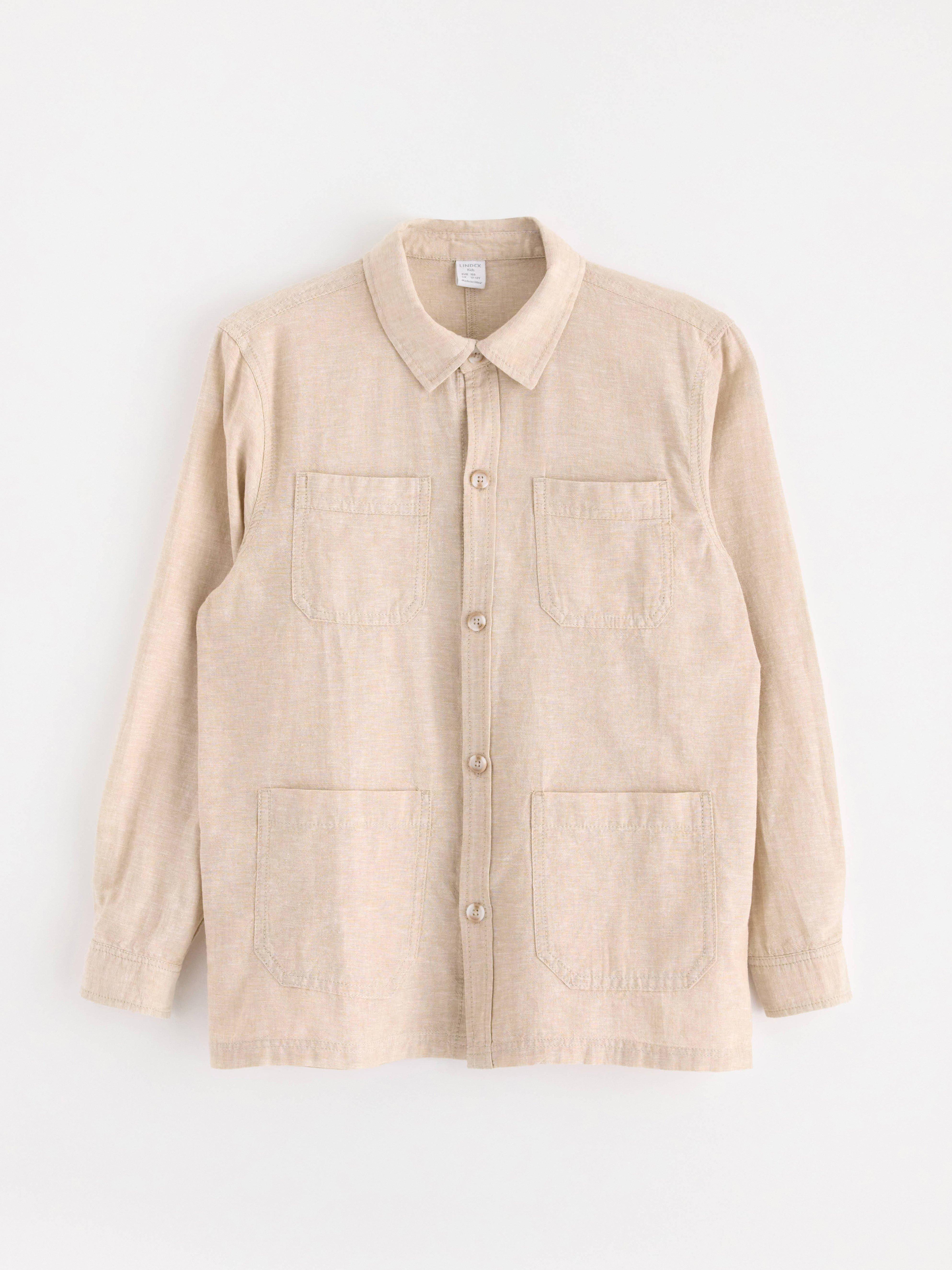 Košeľa - Deti - Béžová