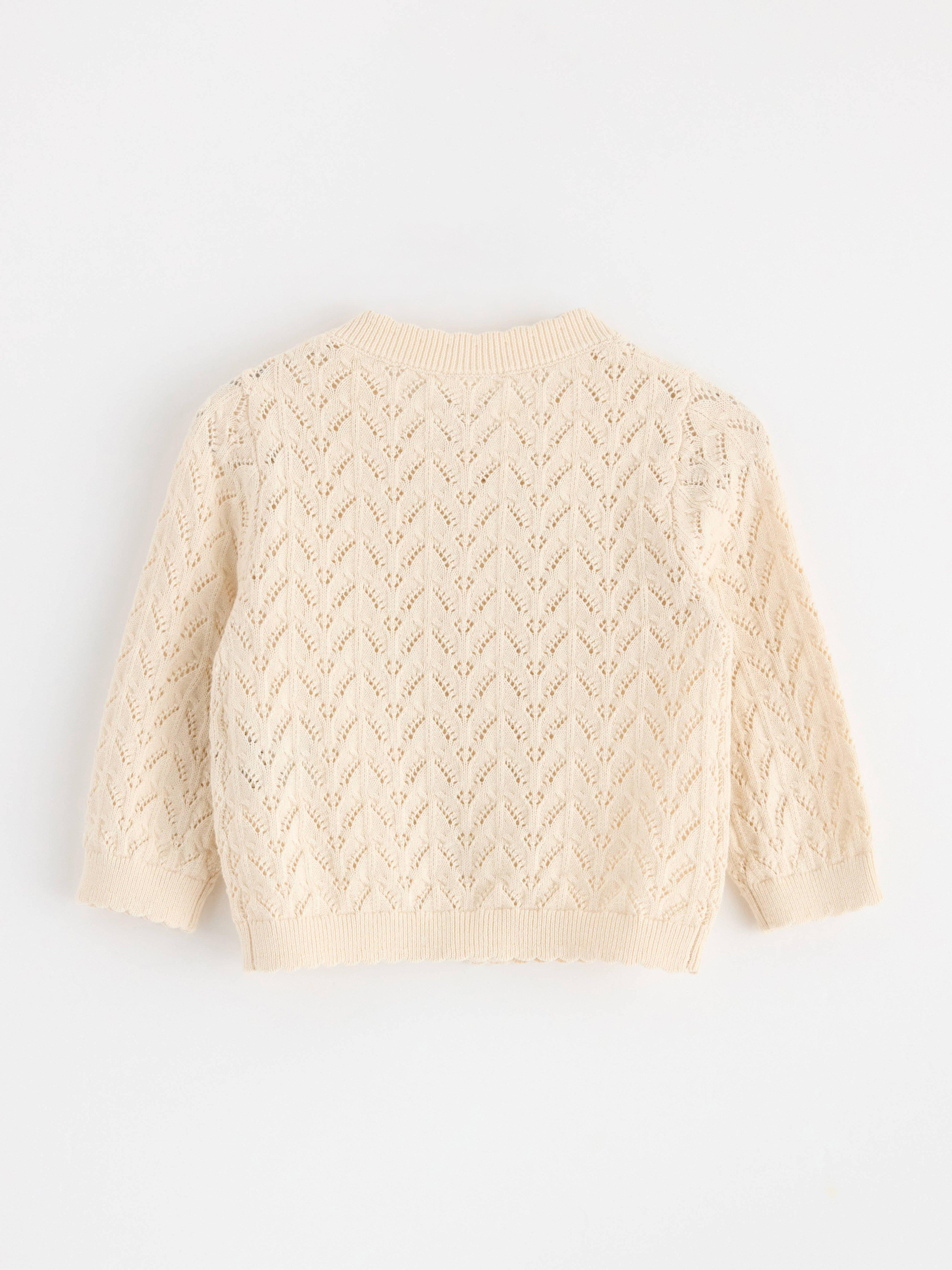Cardigan - Kids Wear - Beige