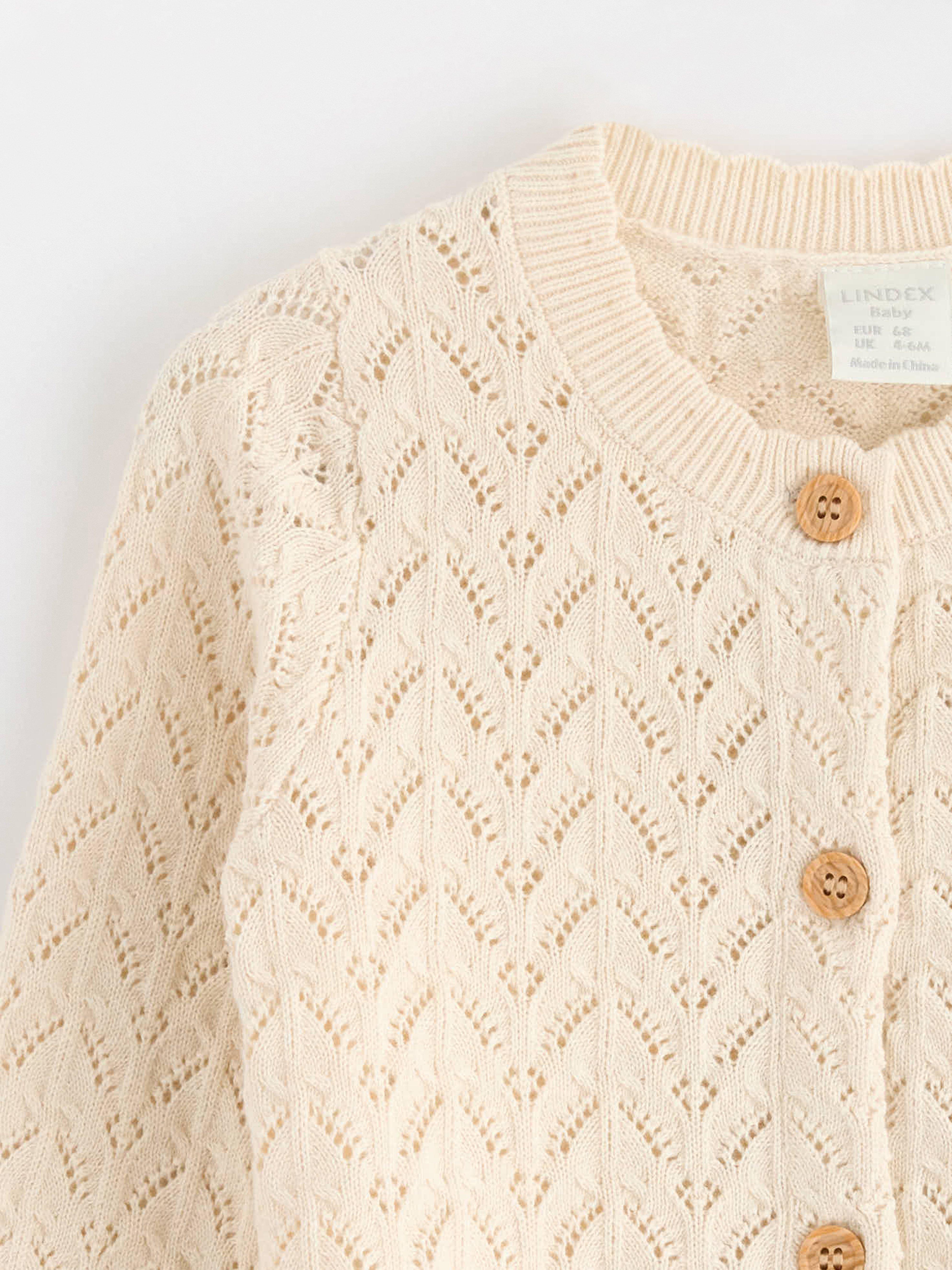 Cardigan - Barn - Beige