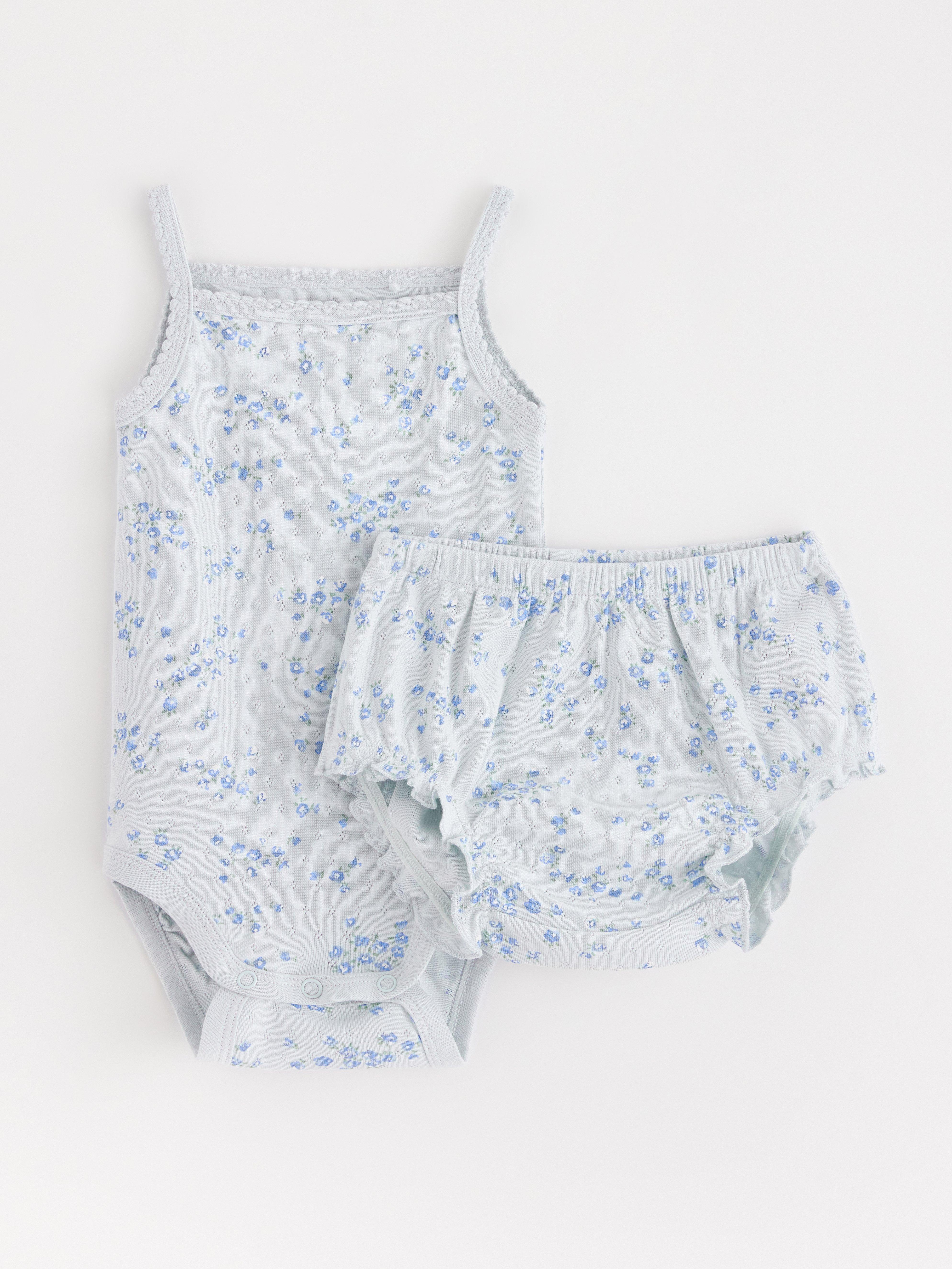 Set - body och bloomers