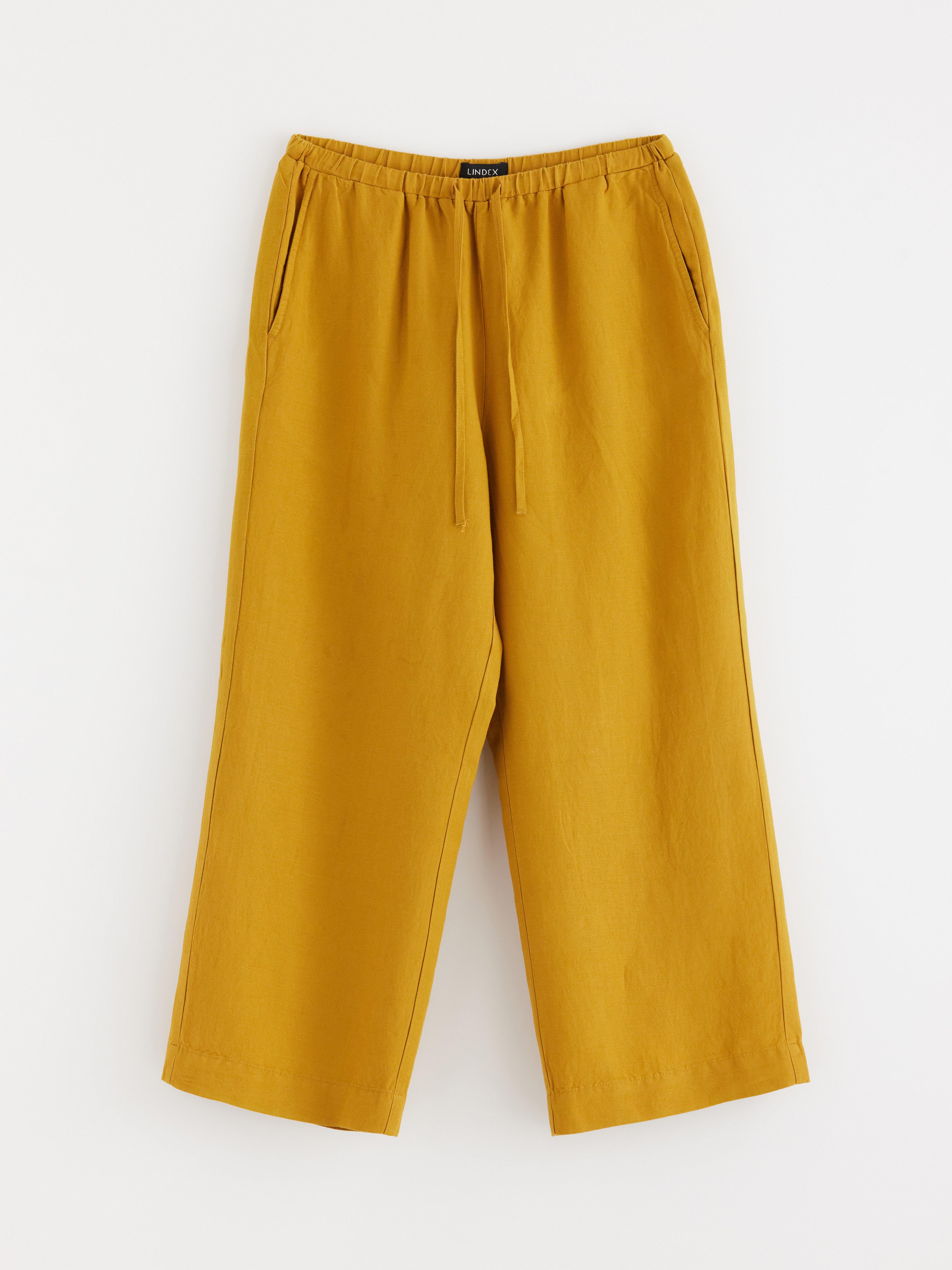 Trousers - Womens Wear - Yellow