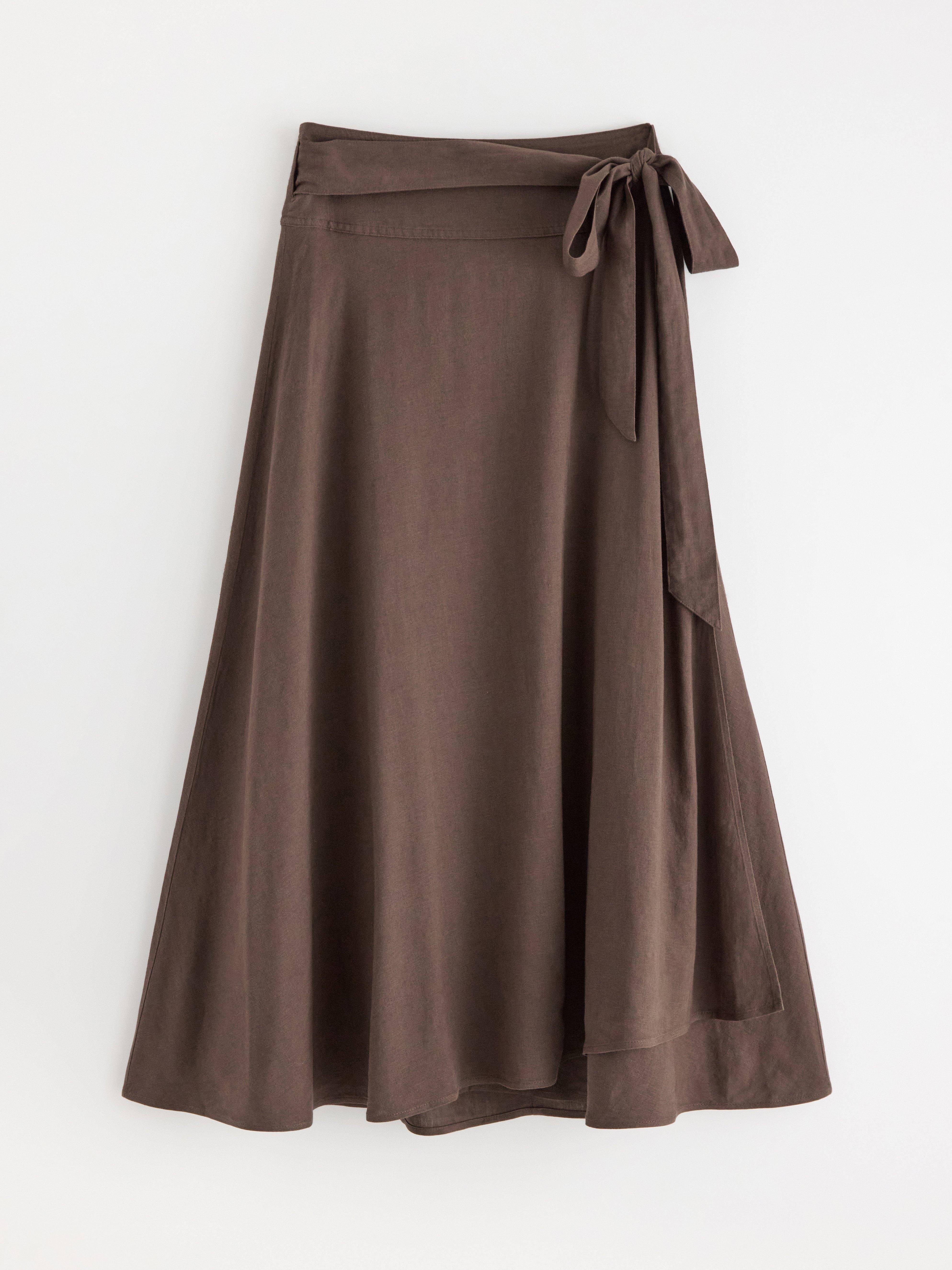 Omlottkjol - Dam - Brun