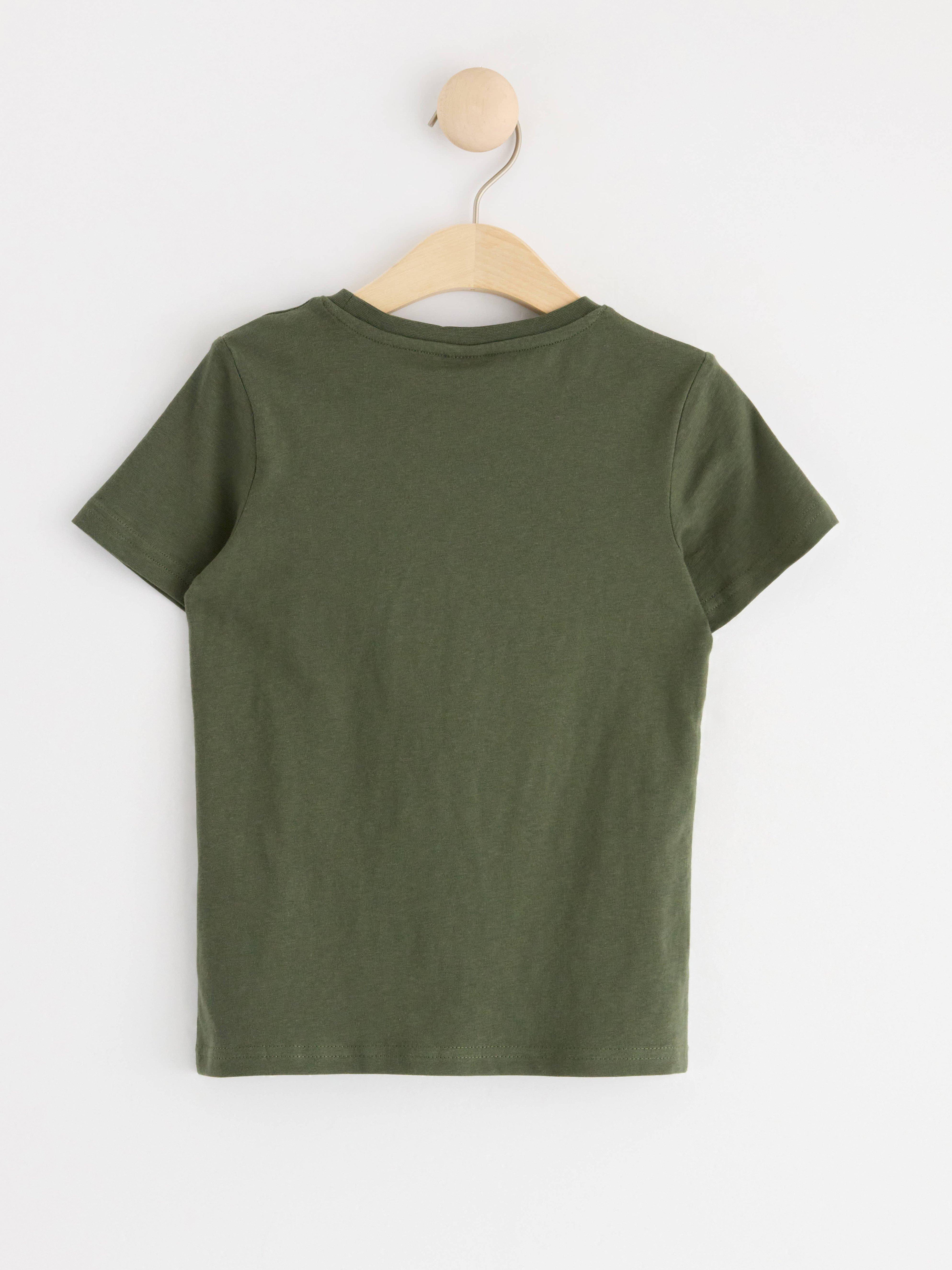 T-shirt - Barn - Khaki