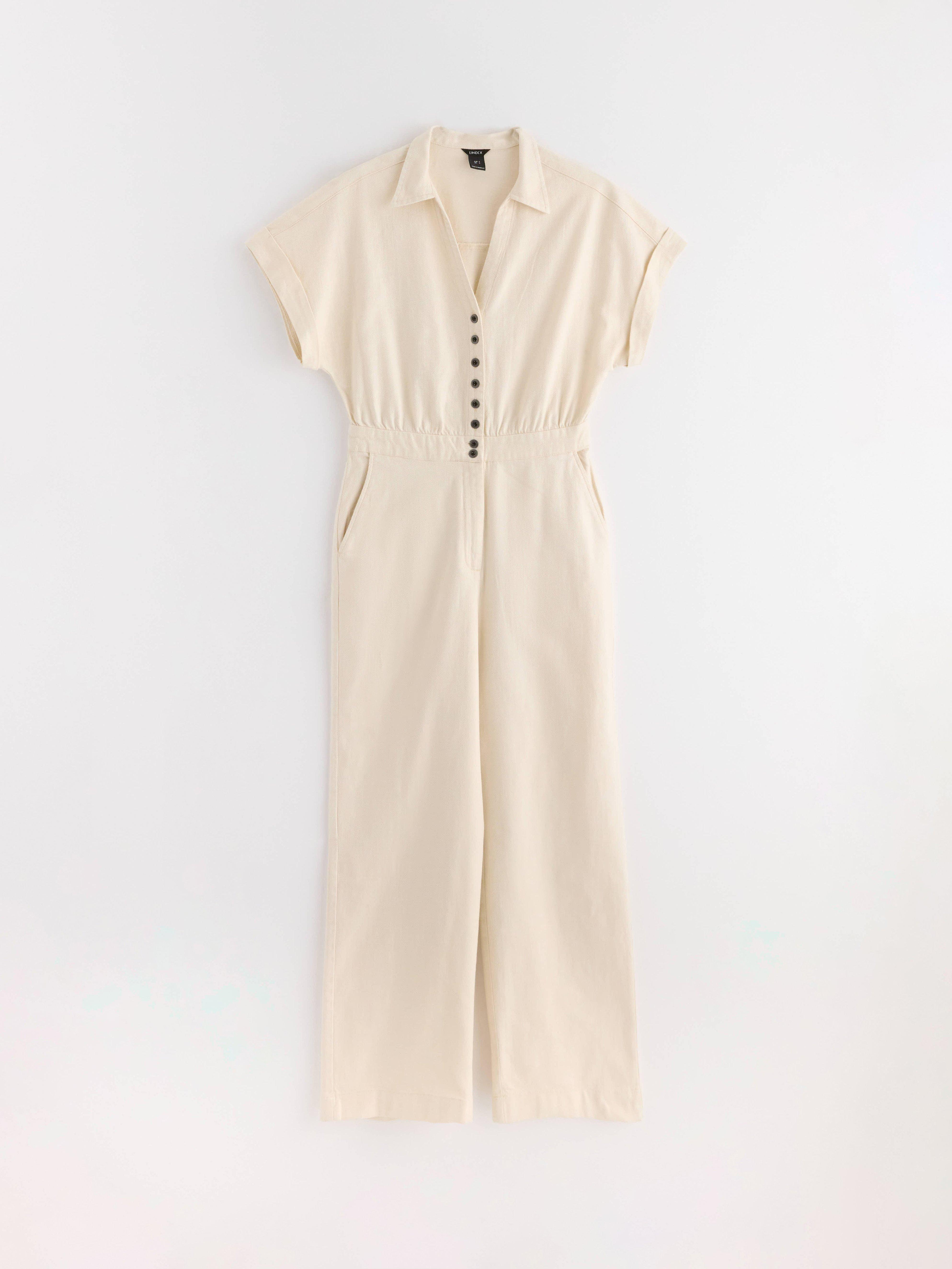 Jumpsuit - Womens Wear - Beige