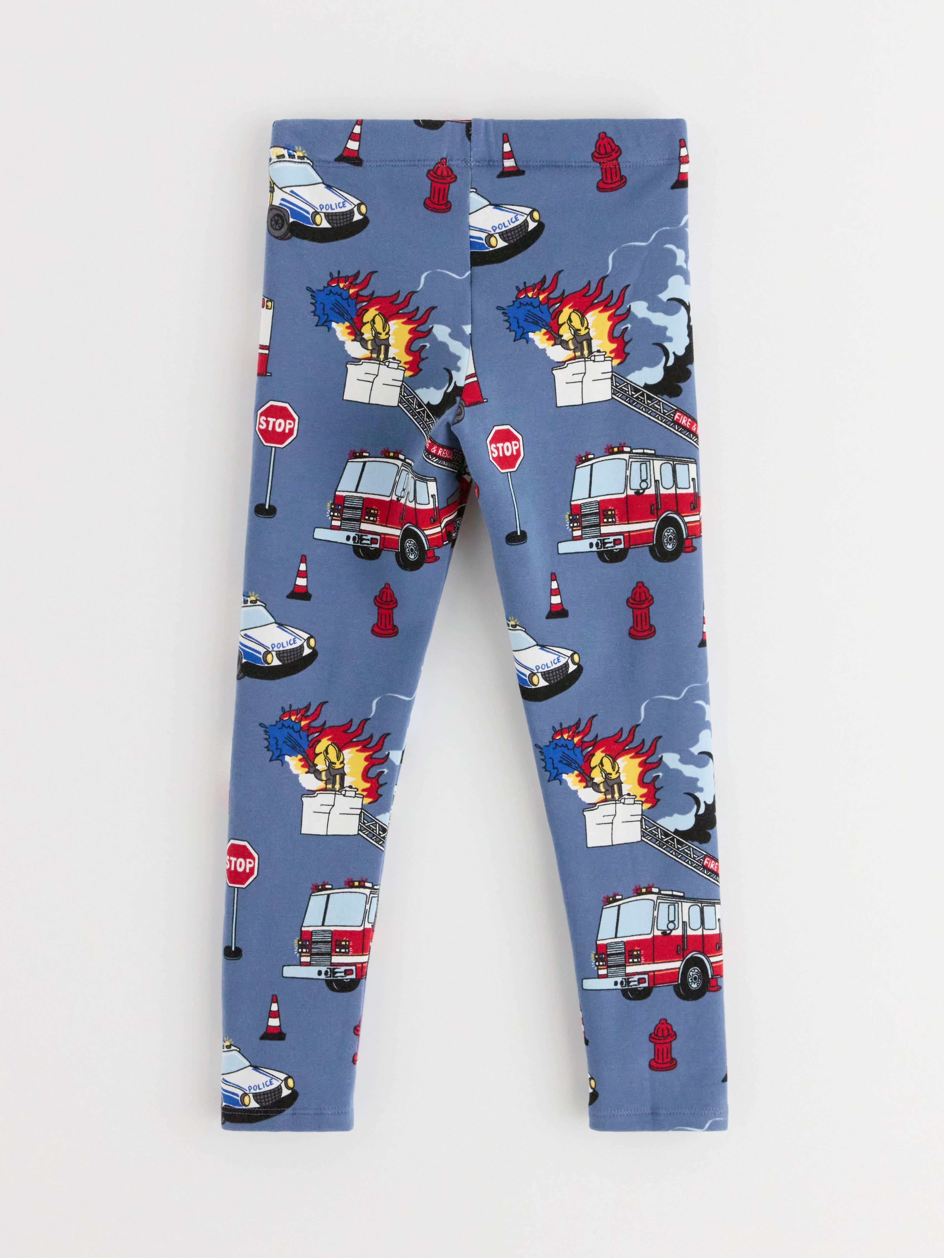 Leggings - Barn - Blå