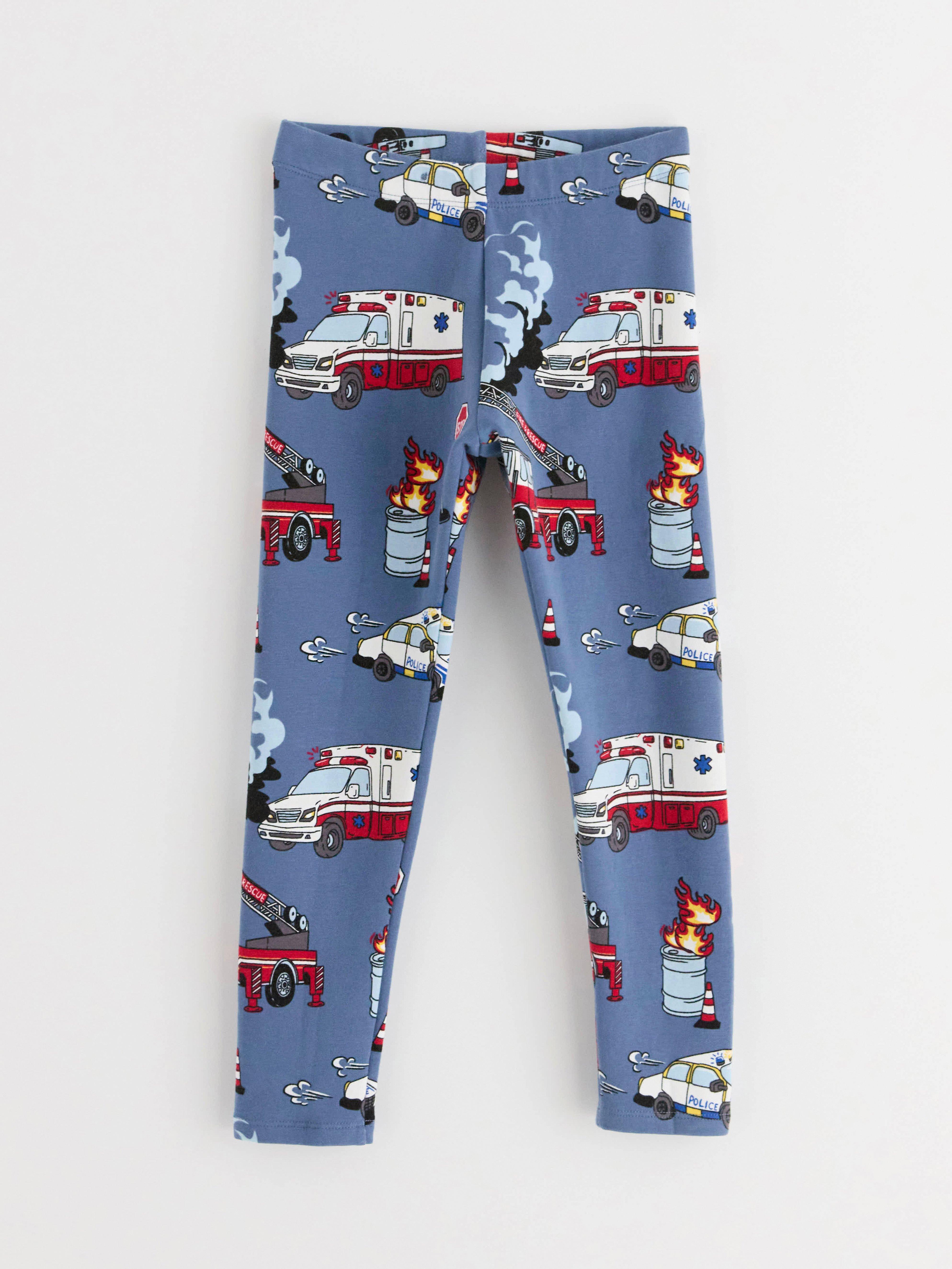 Leggings - Barn - Blå