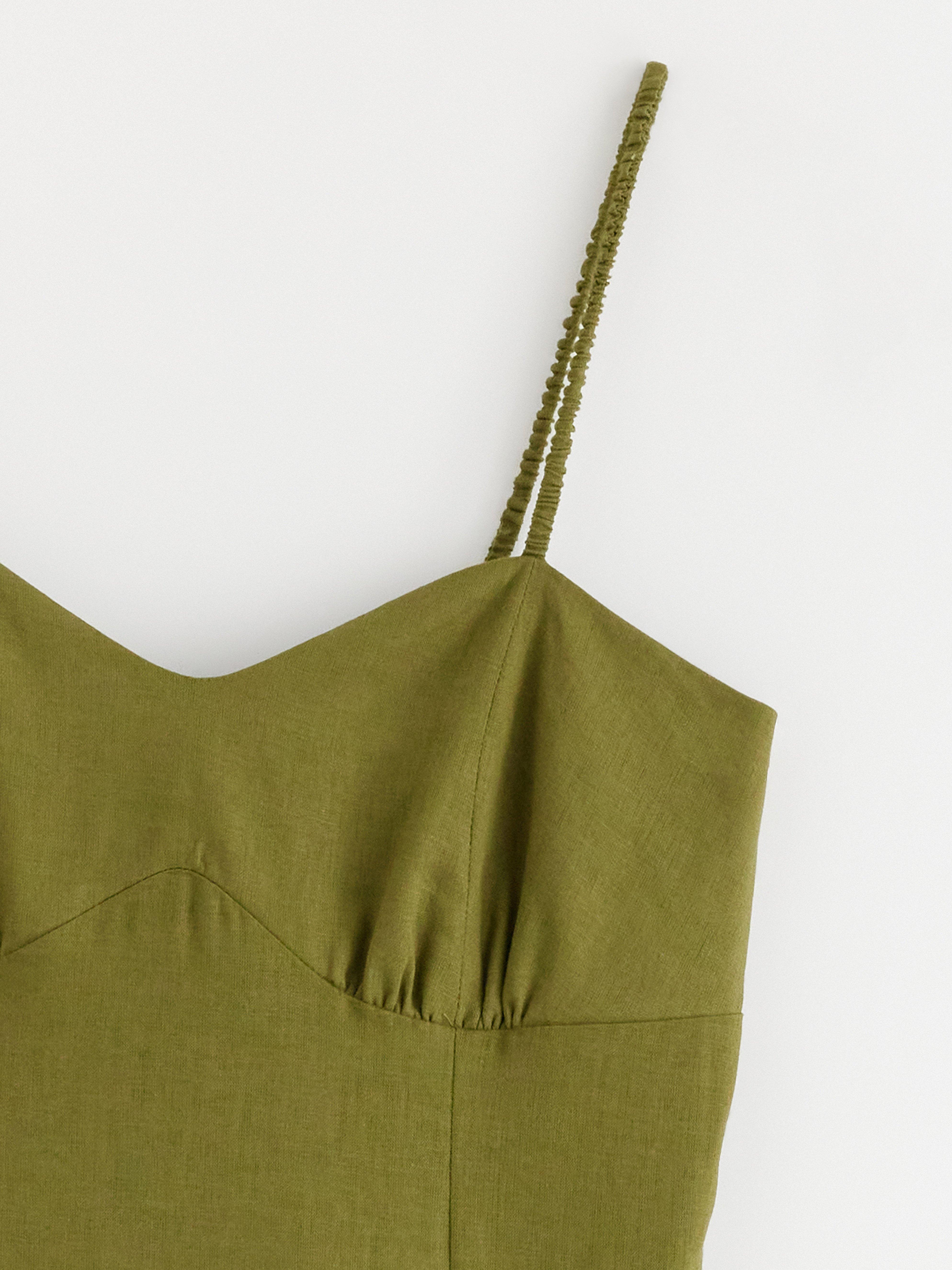 Mekko - Naiset - Khaki