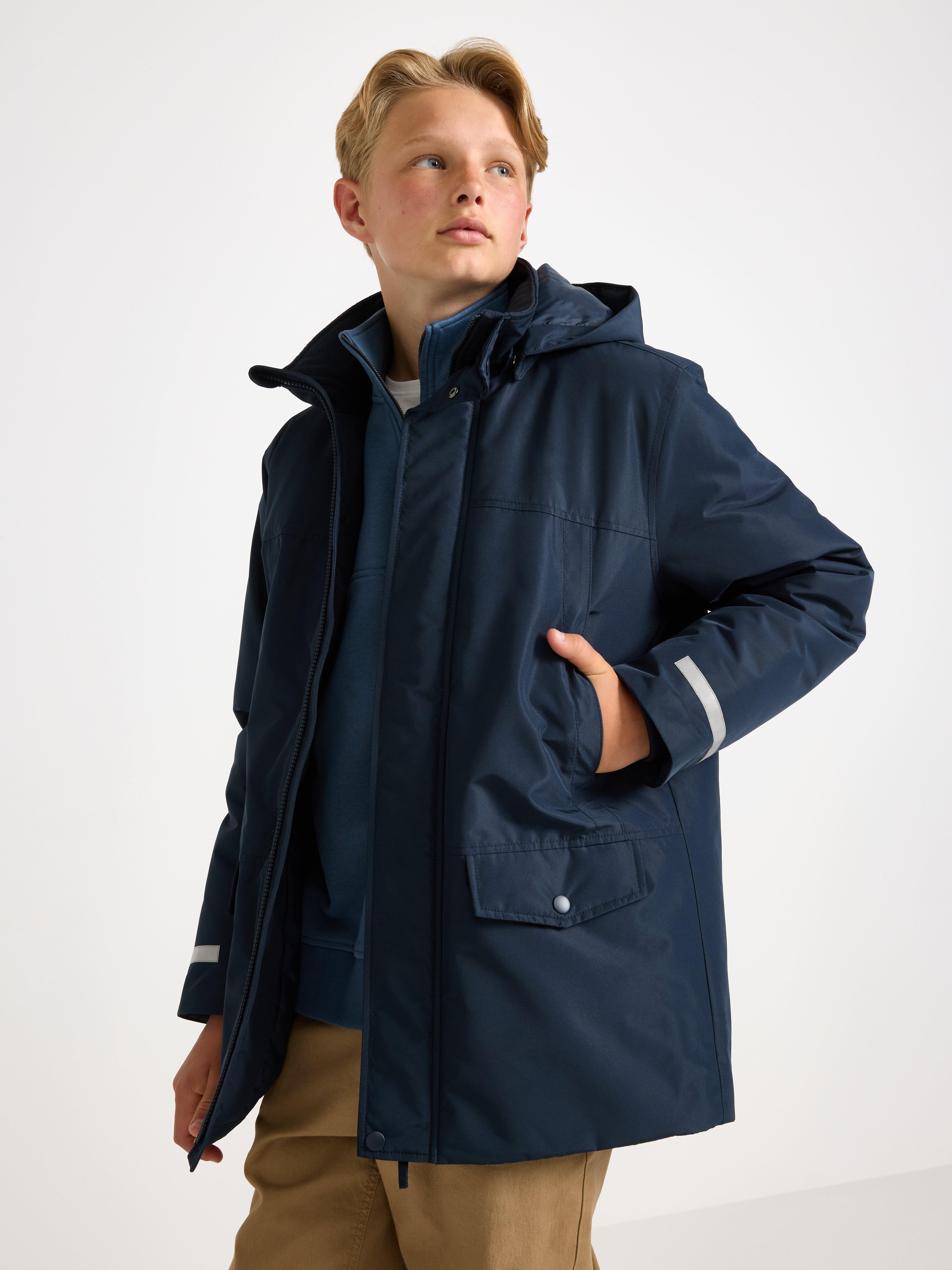 Parka-takki - Lapset - Sininen