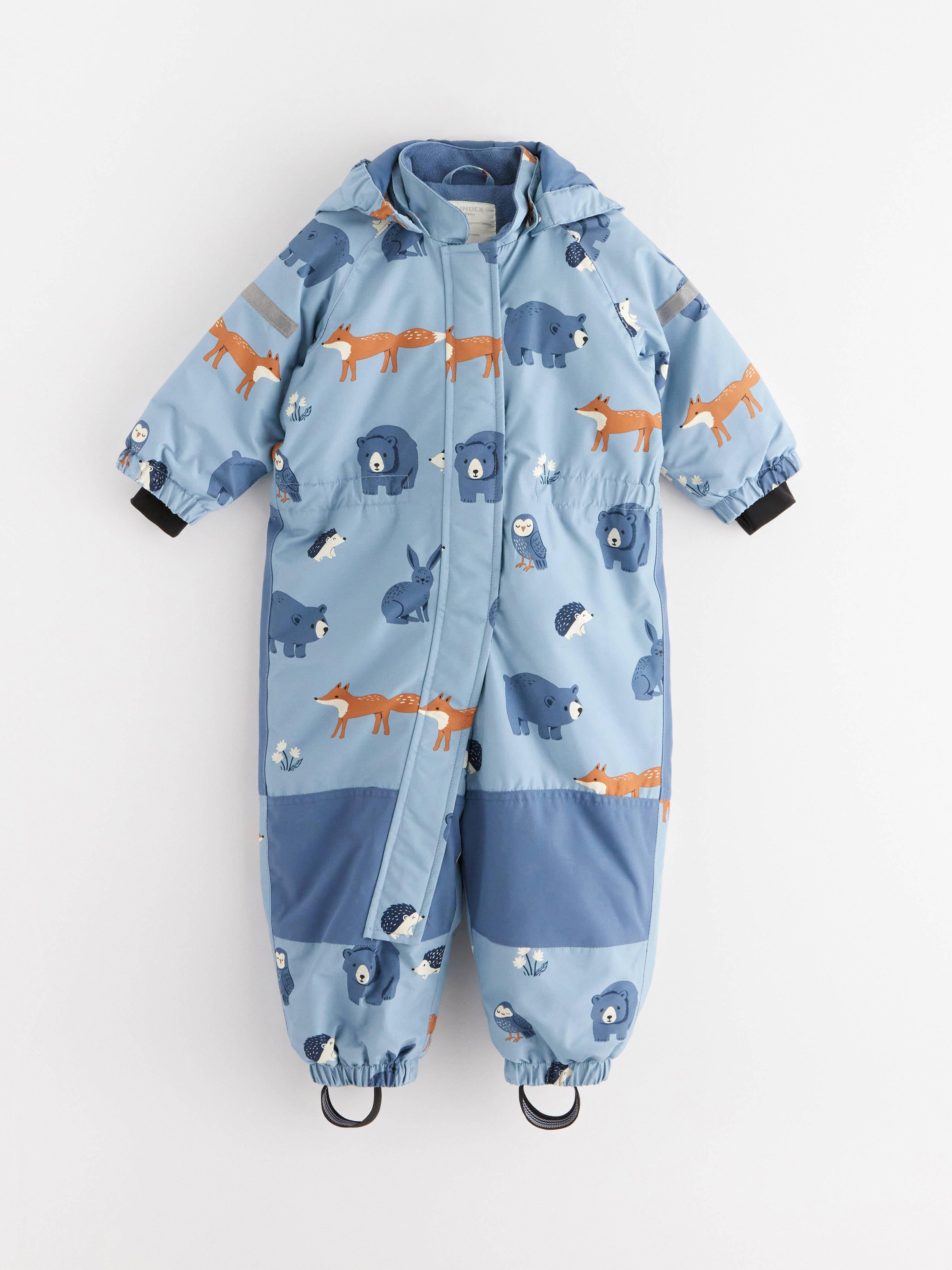 Padded waterproof snowsuit