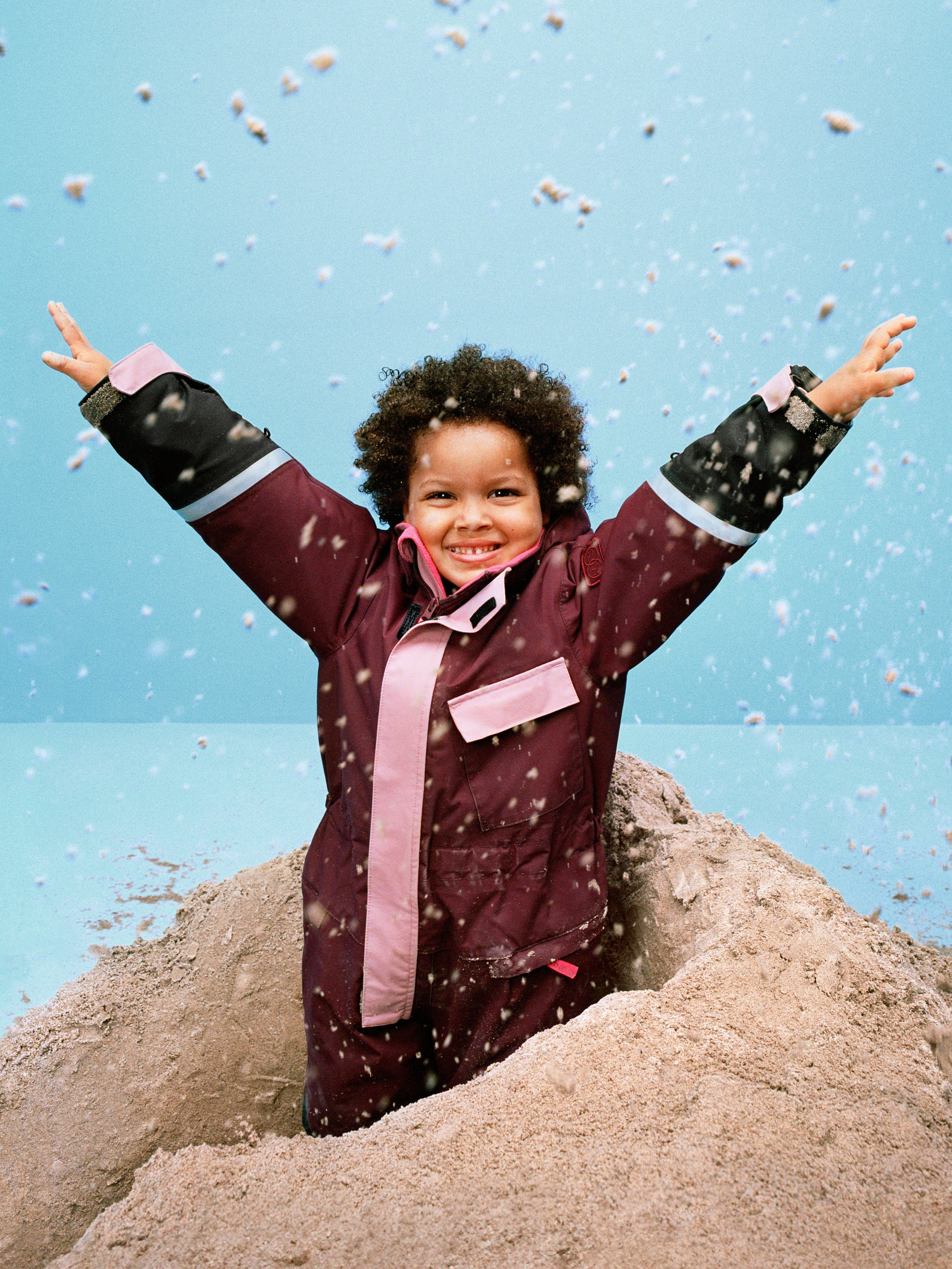 Flyverdragt - Børn - Lilla