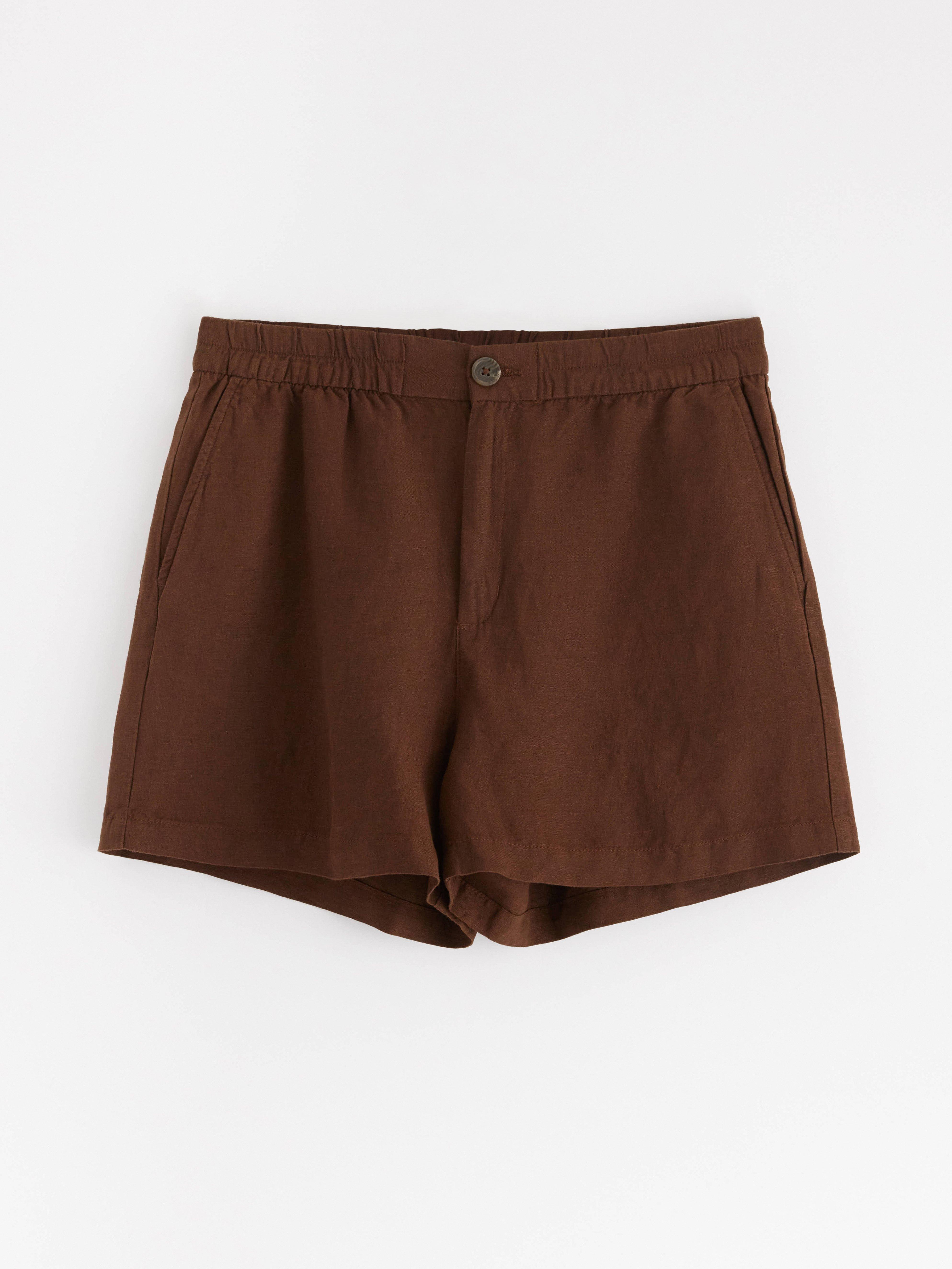 Shorts - Womens Wear - Brown