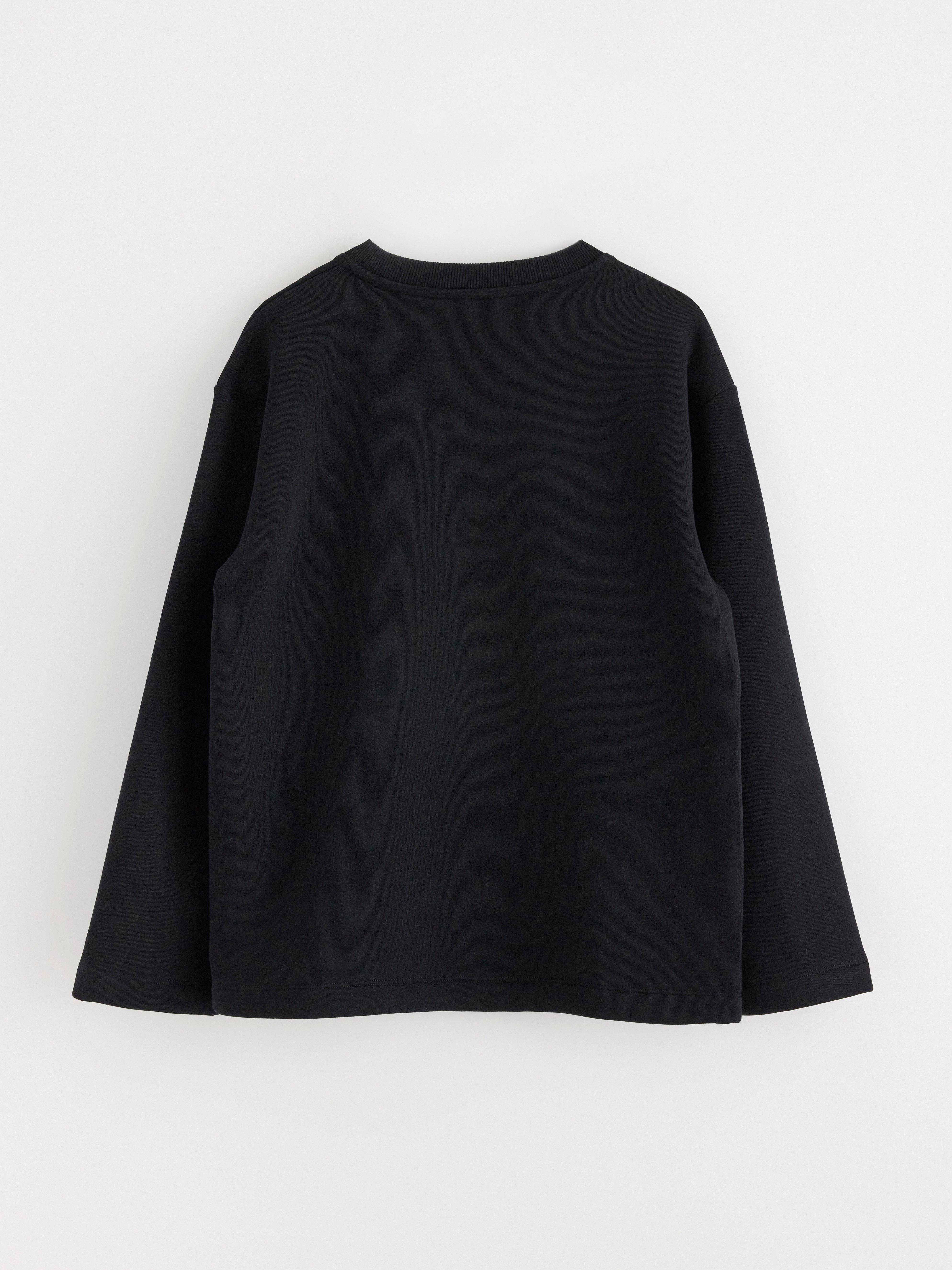 Sweatshirt - Womens Wear - Black