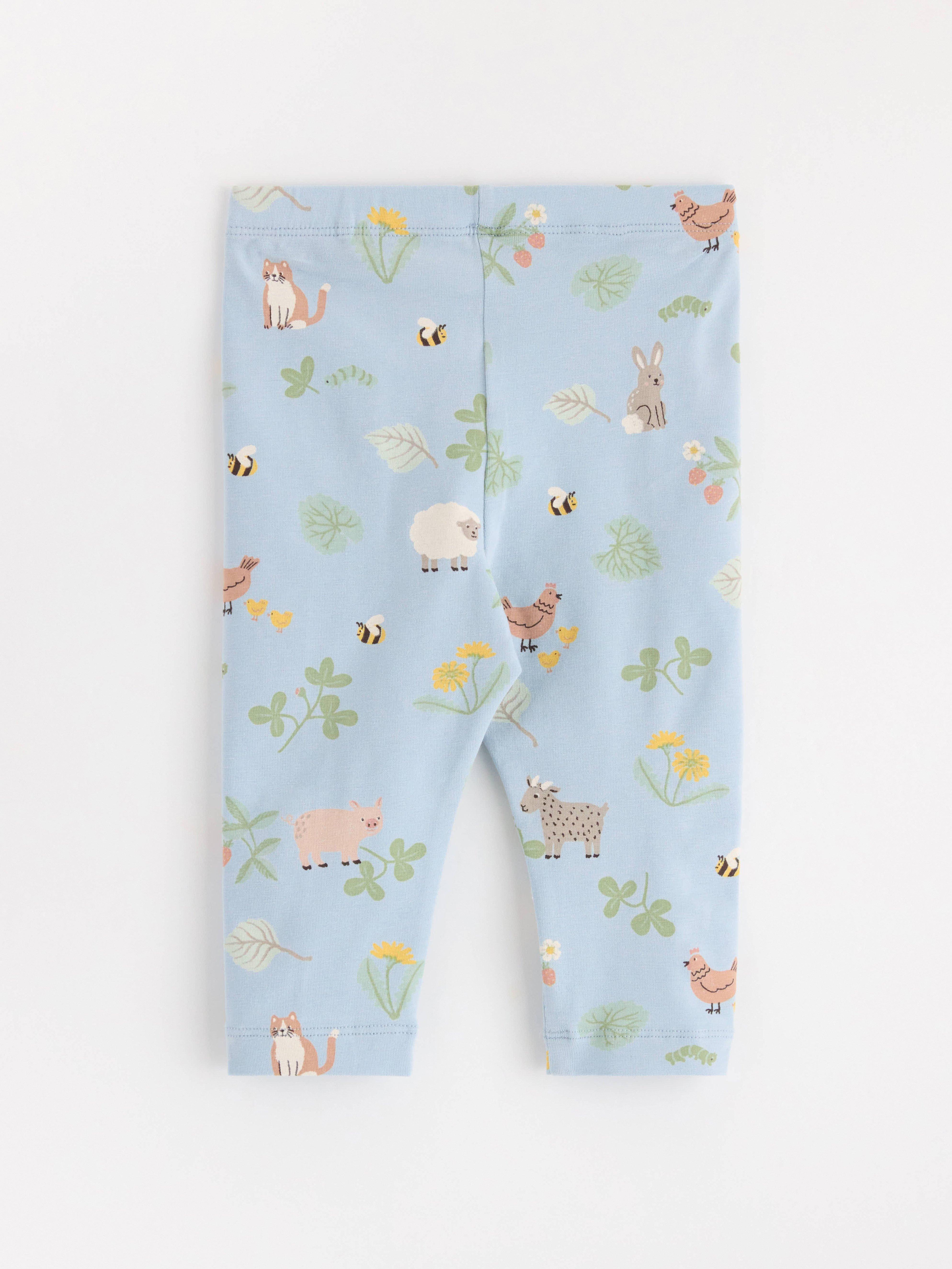 Leggings - Barn - Blå
