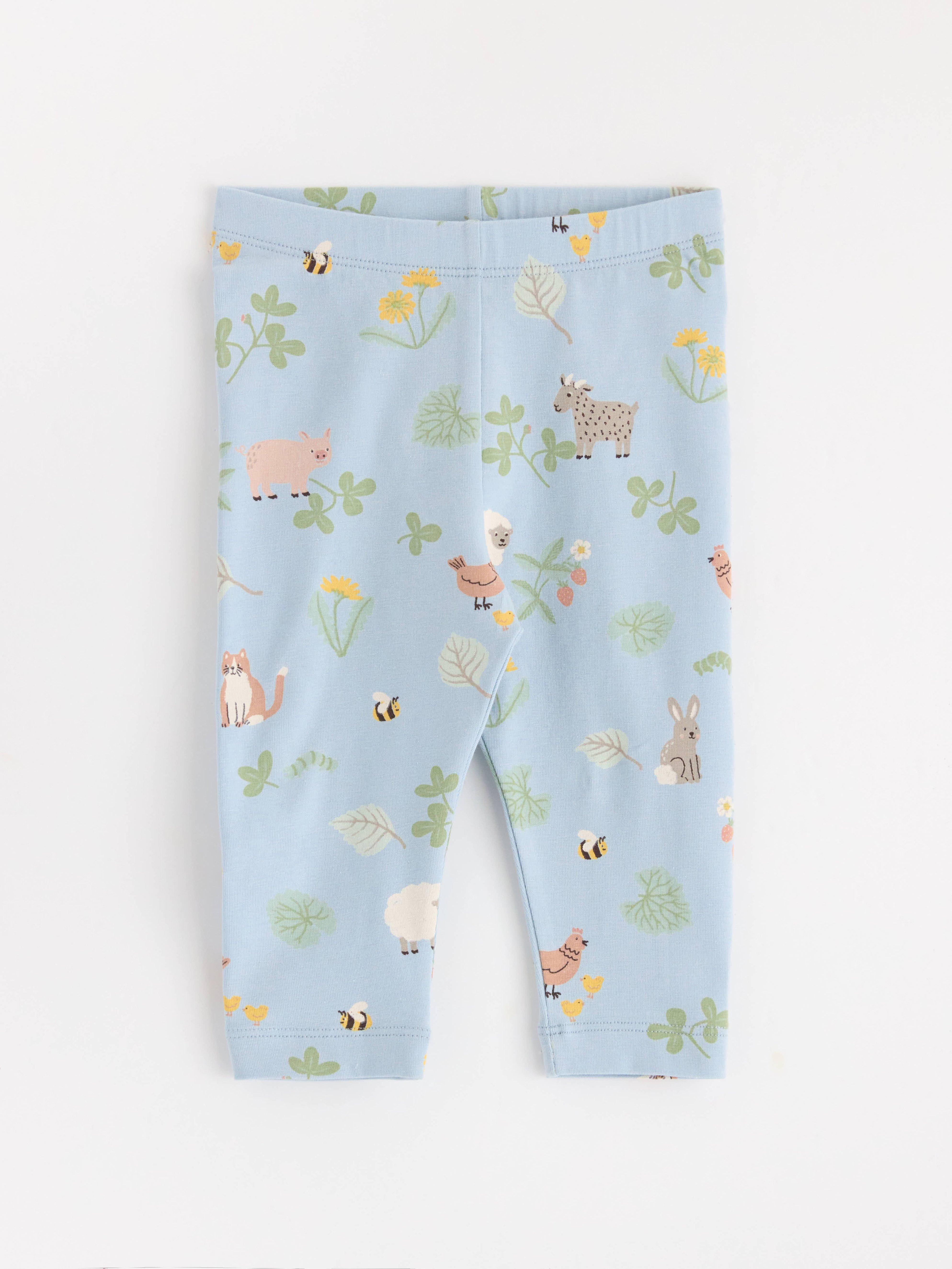 Leggings - Barn - Blå