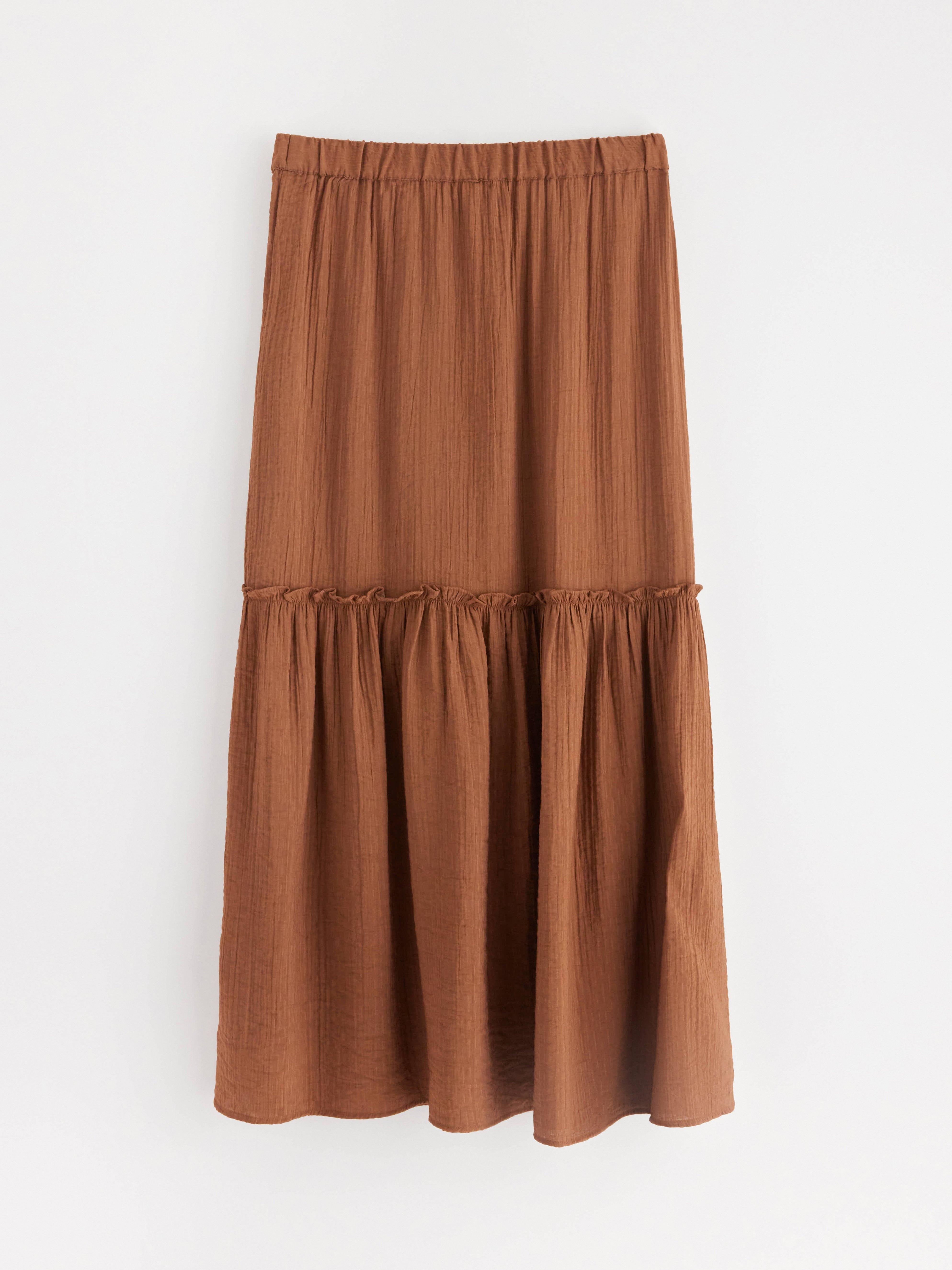 Maxikjol - Dam - Brun
