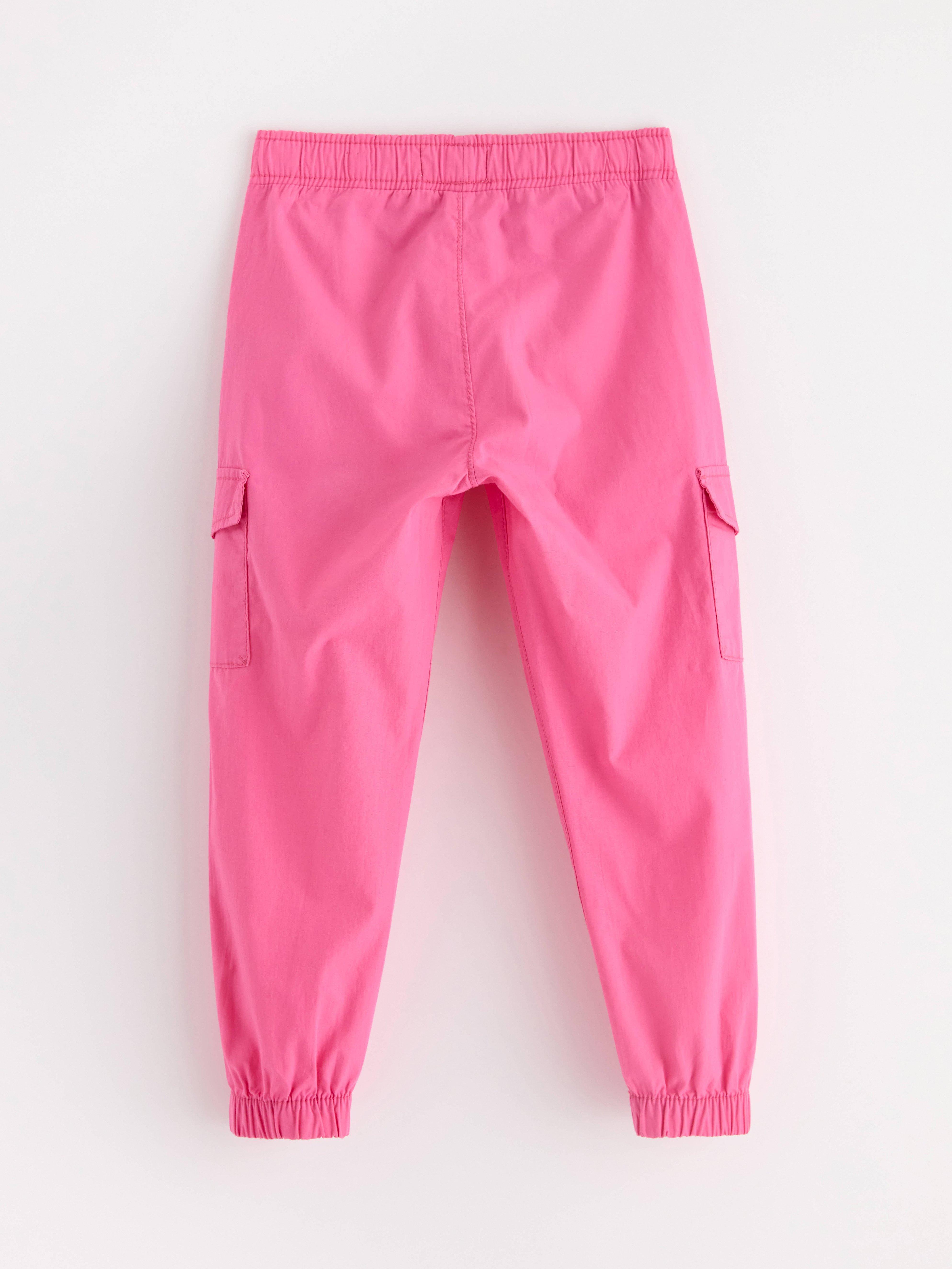 Cargo Trousers - Kids Wear - Pink