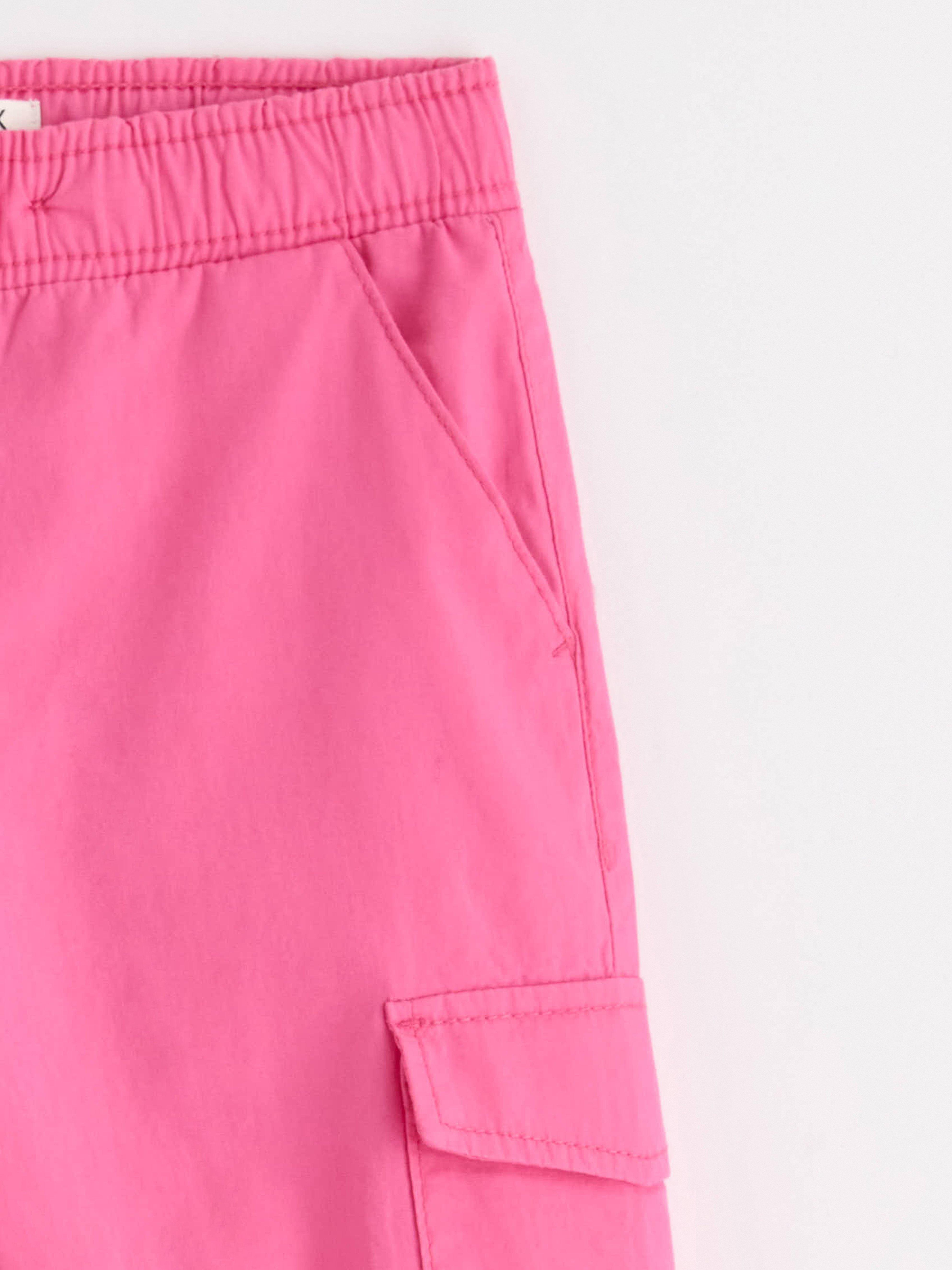 Cargo Trousers - Kids Wear - Pink