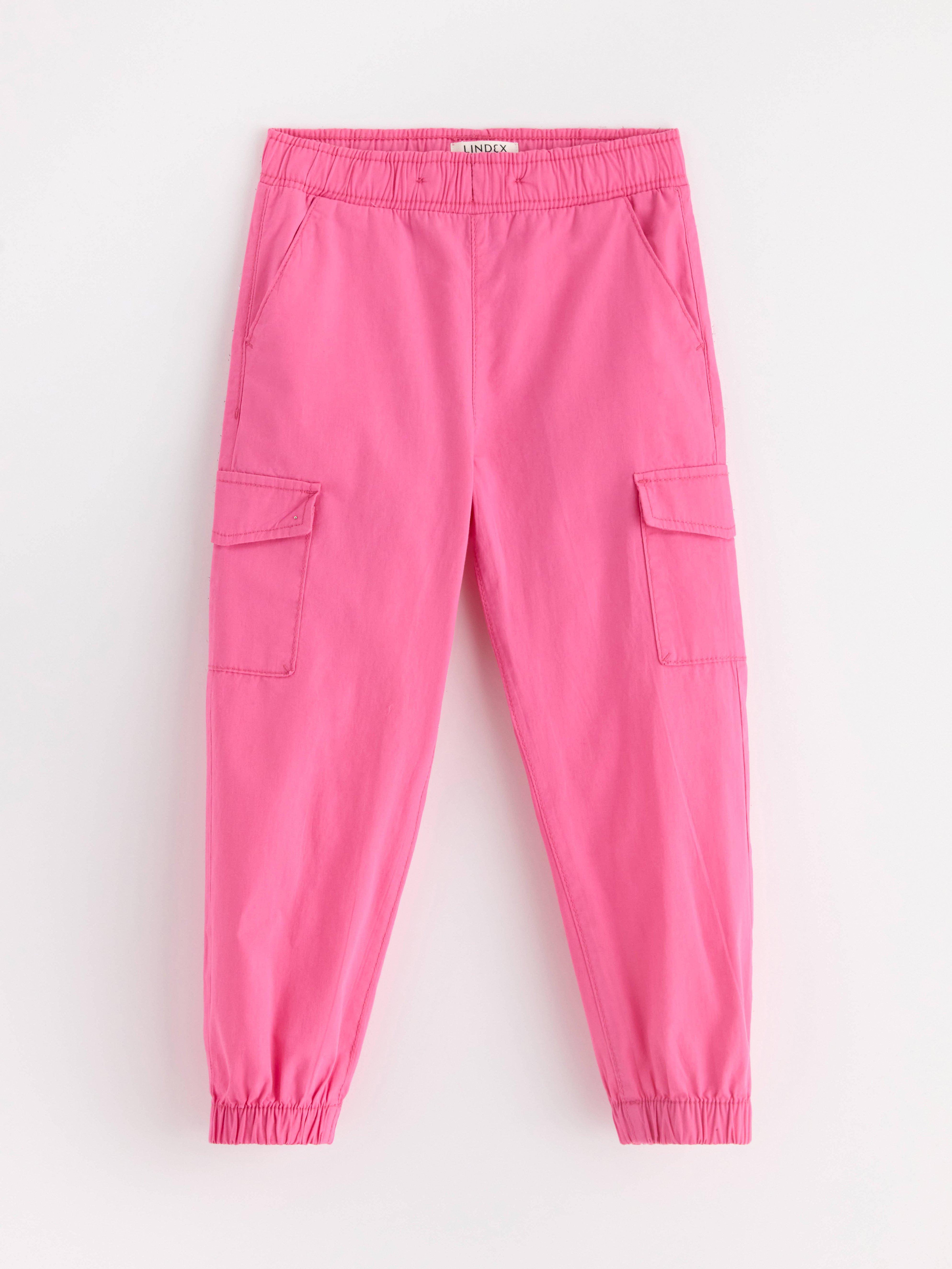 Cargo Trousers - Kids Wear - Pink